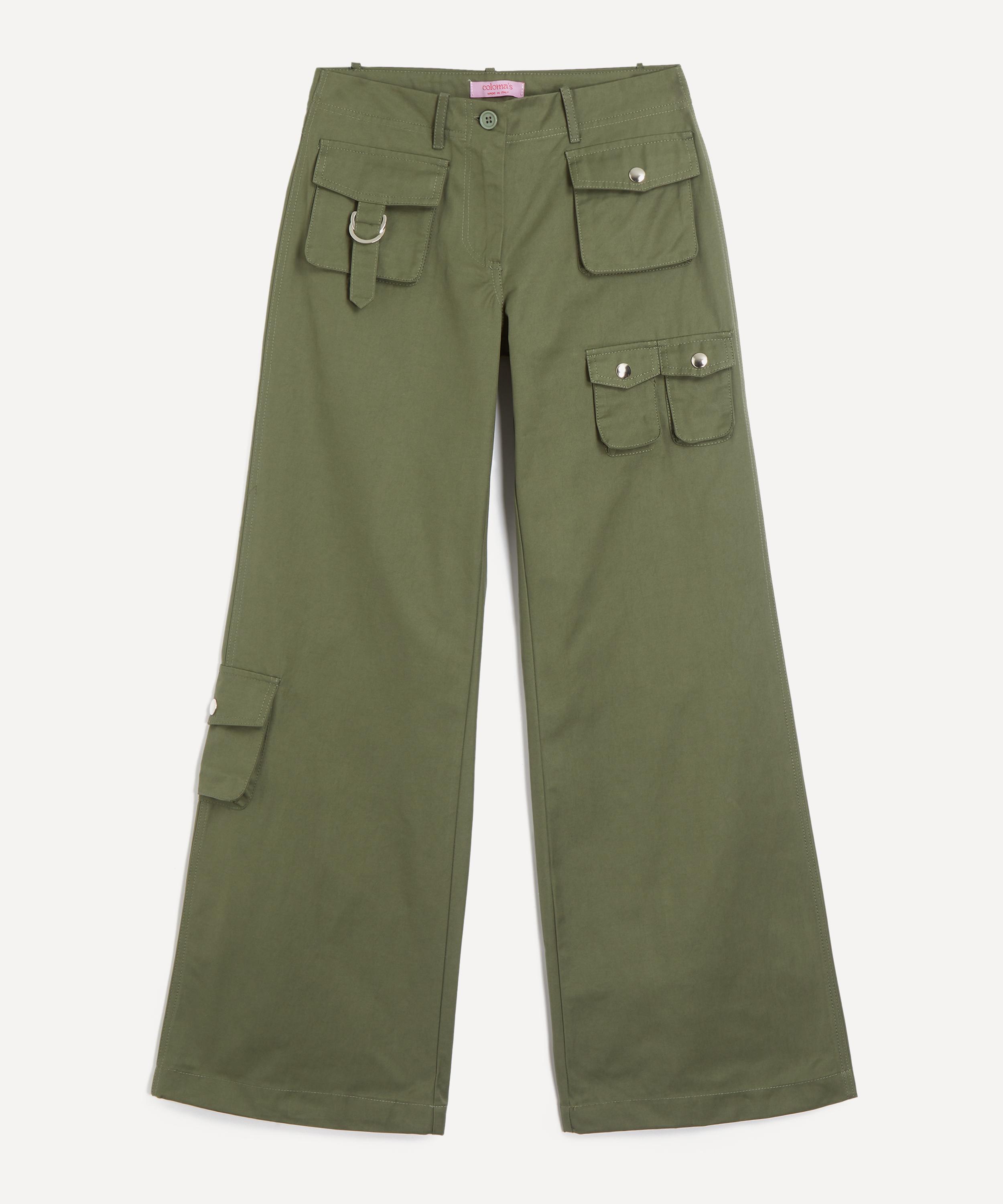 Coloma's - Marina Khaki Cargo Trousers
