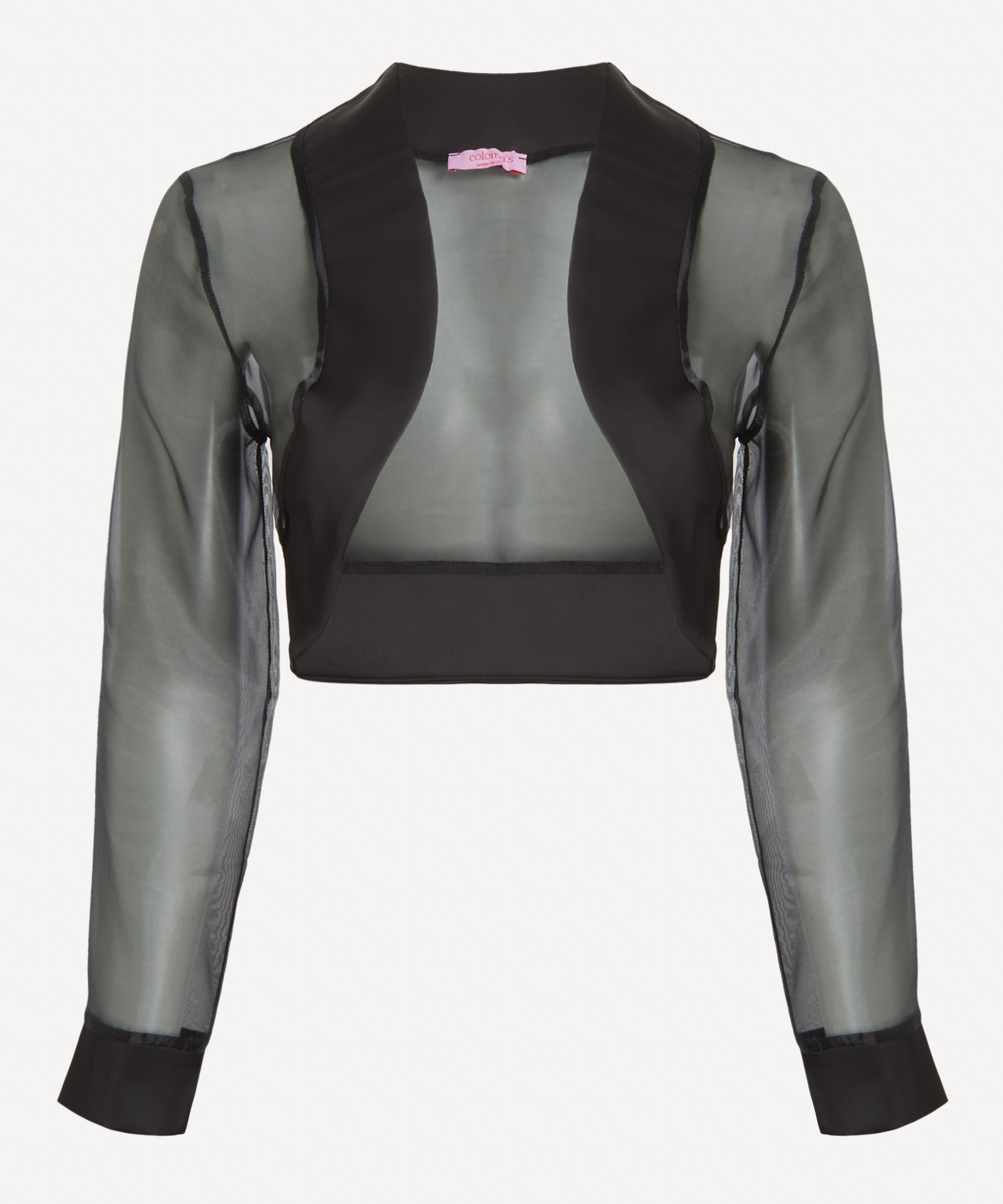 Coloma's - Juls Black Organza Jacket