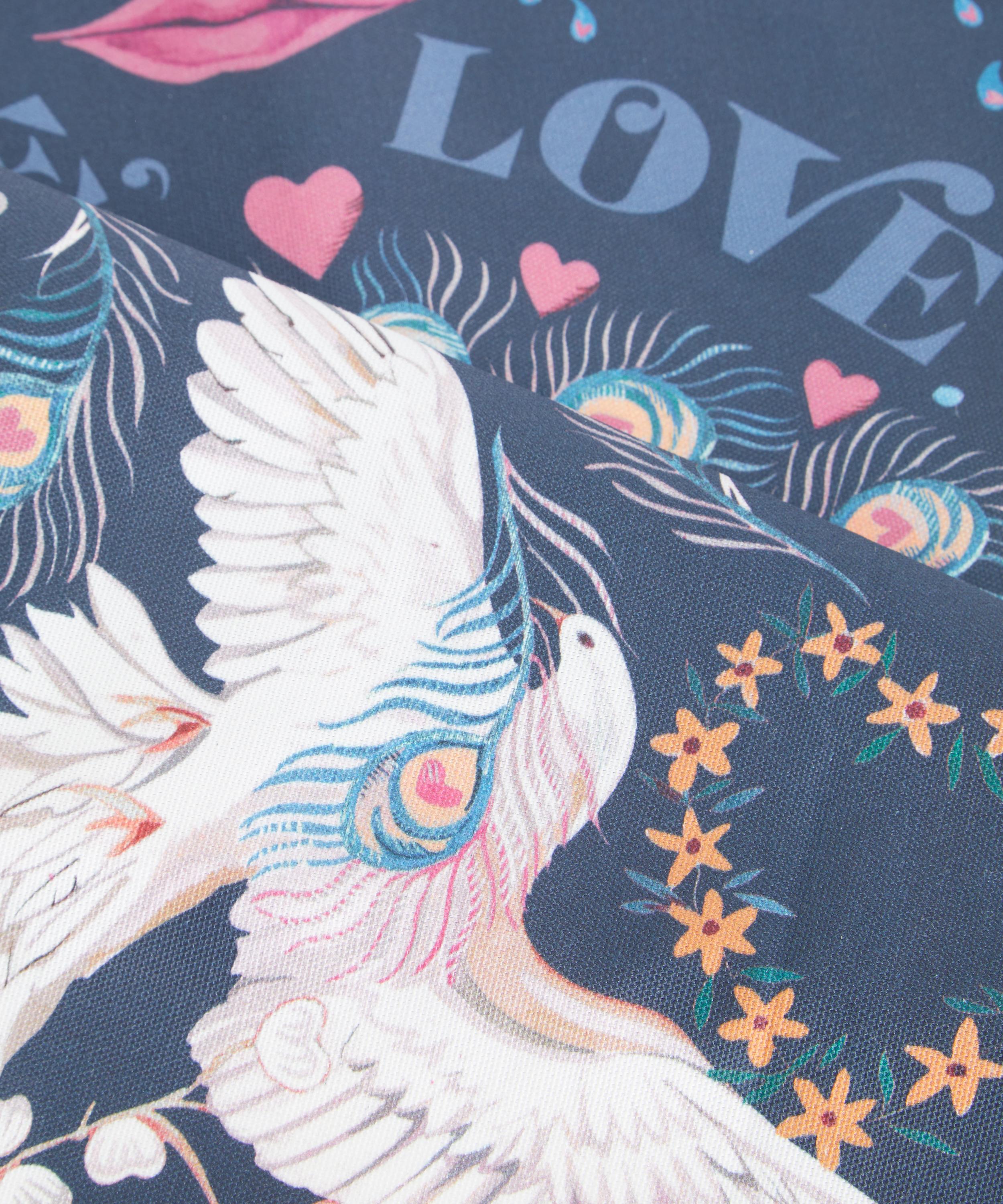 Liberty - Peace Love Liberty Tea Towels Set of Two image number 2
