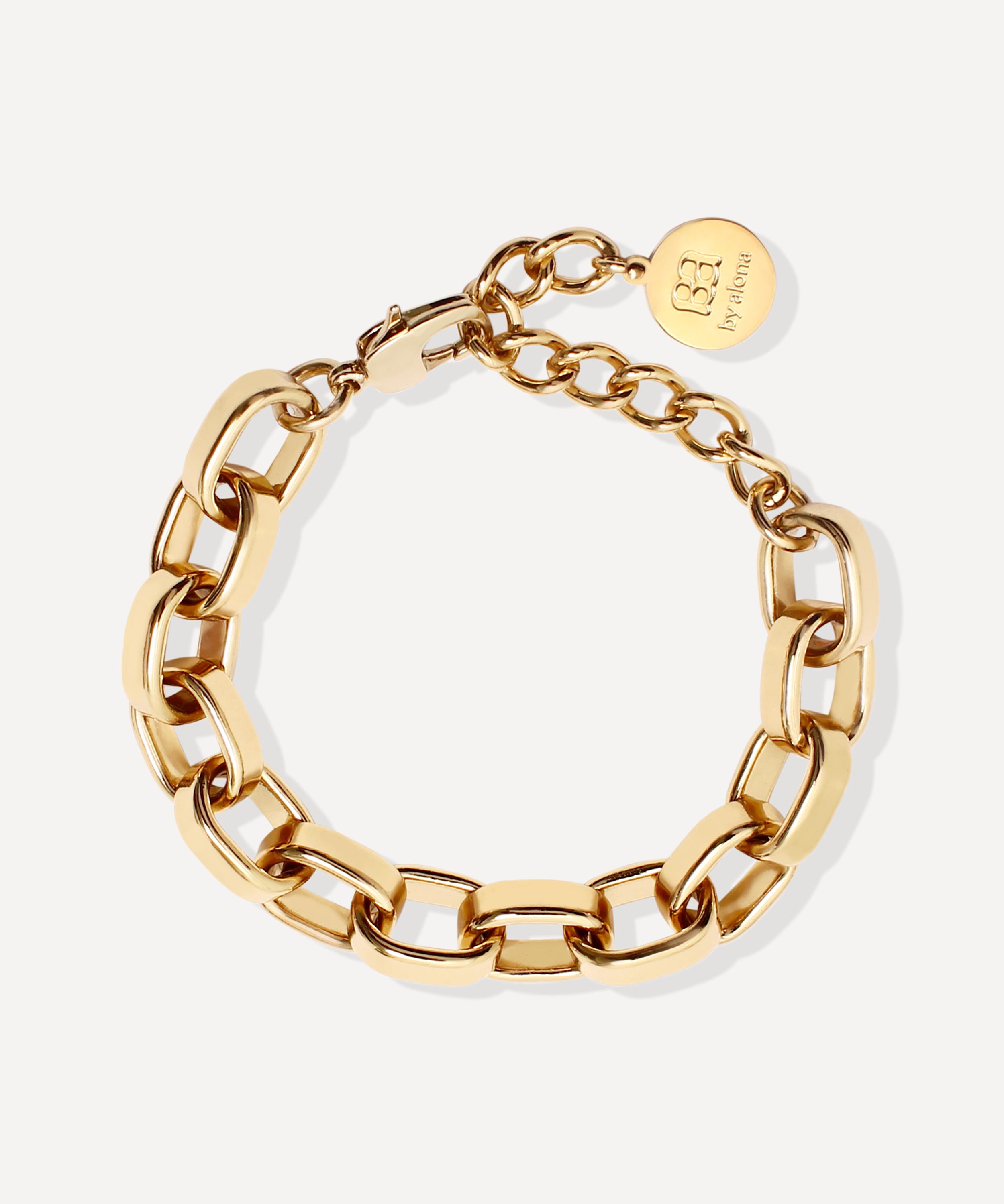 By Alona - 18ct Gold-Plated Aurora Chain Bracelet