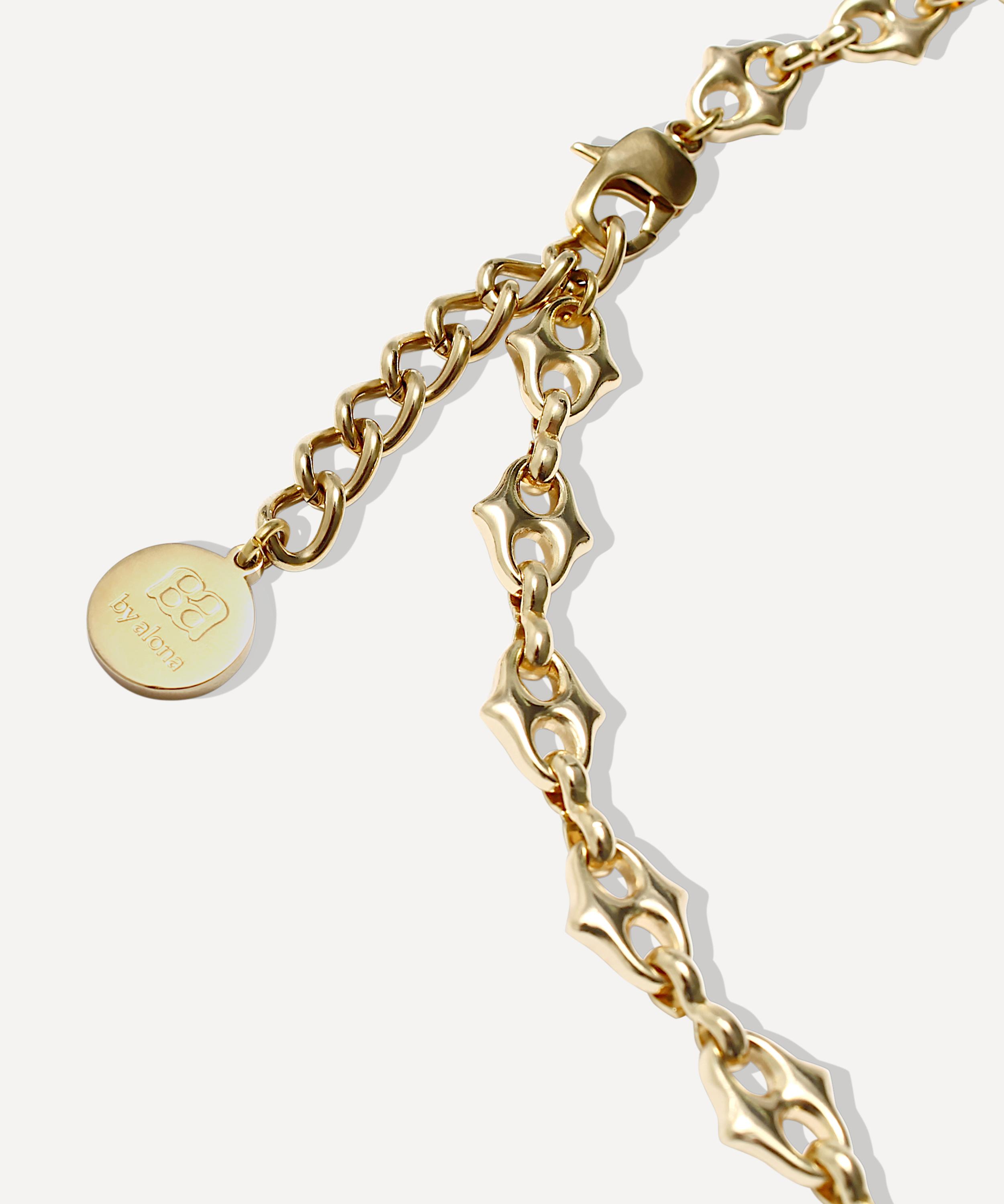 By Alona - 18ct Gold-Plated Rae Chain Necklace image number 1