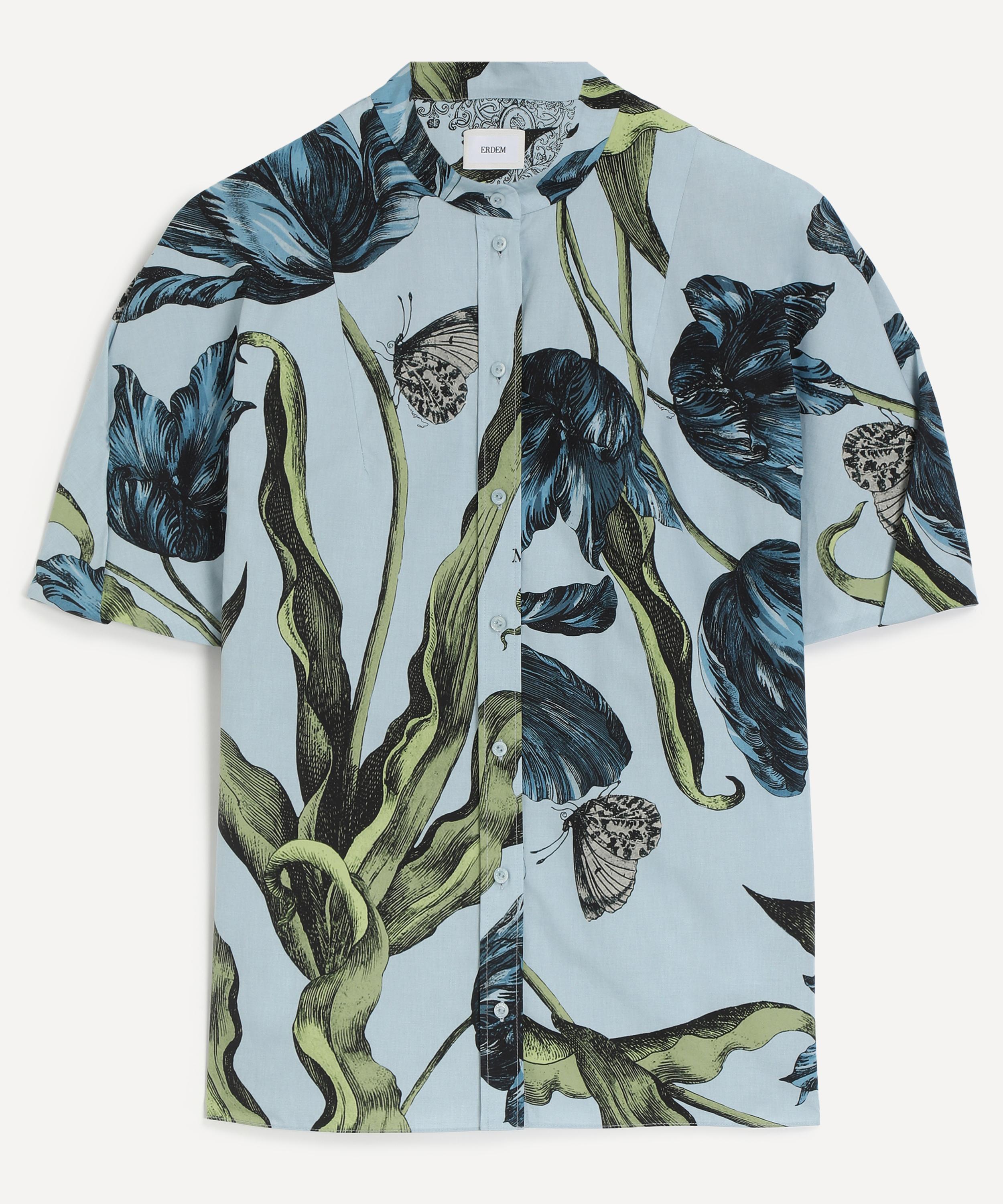 Erdem - Floral Print Short Sleeve Shirt