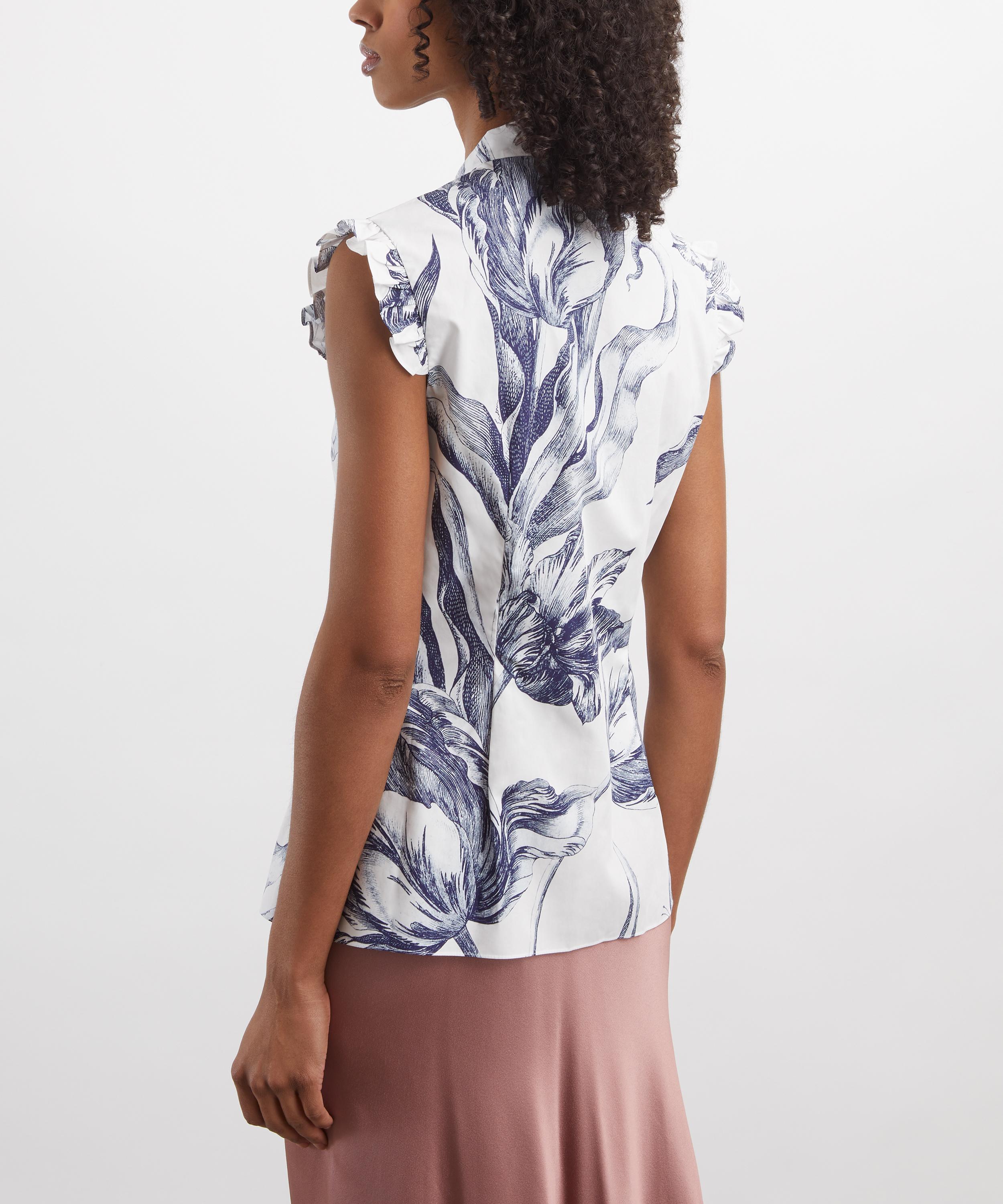 Erdem - Floral Print Sleeveless Top image number 3