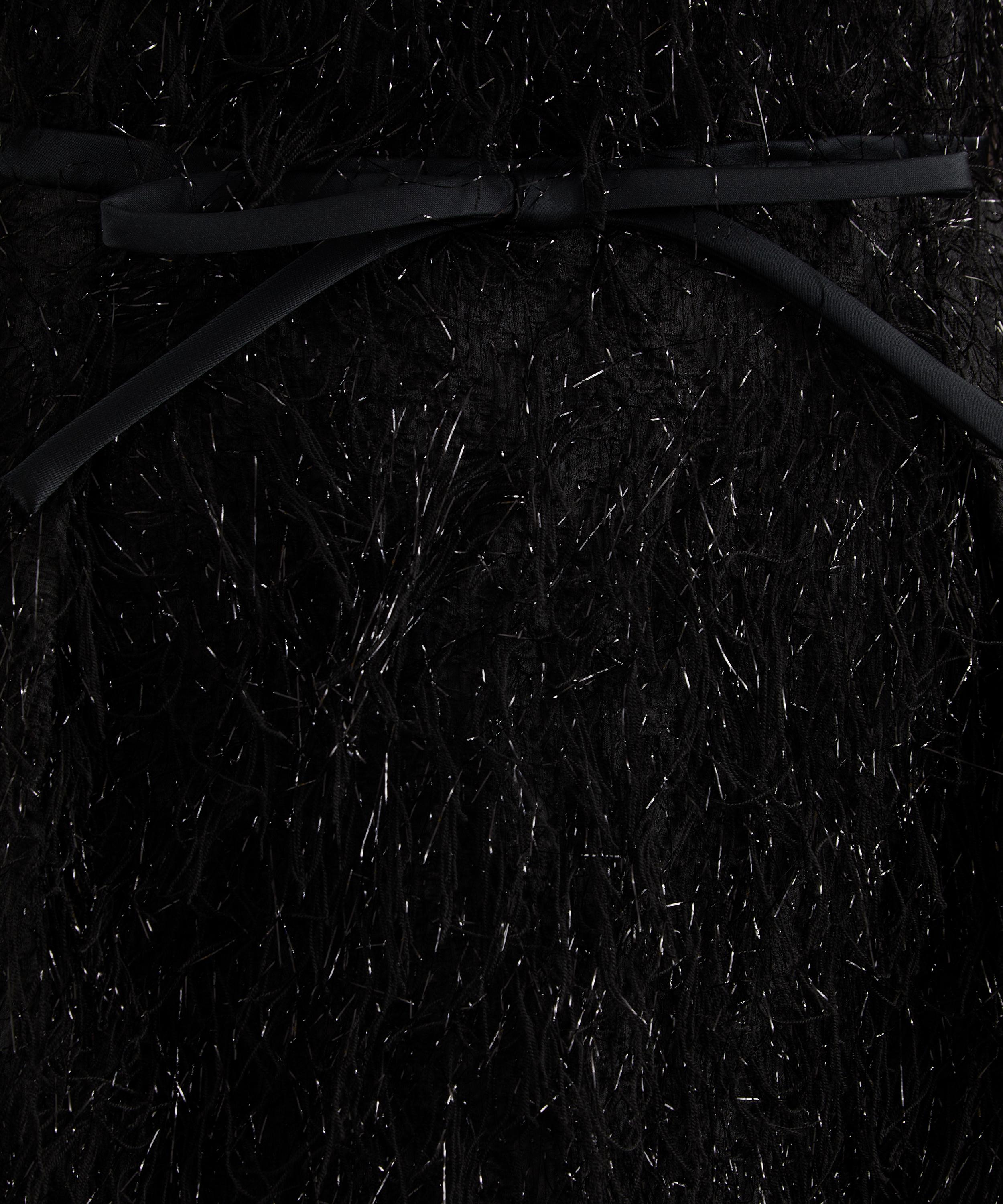 Erdem - Sleeveless Tweed Midi Pencil Dress image number 4