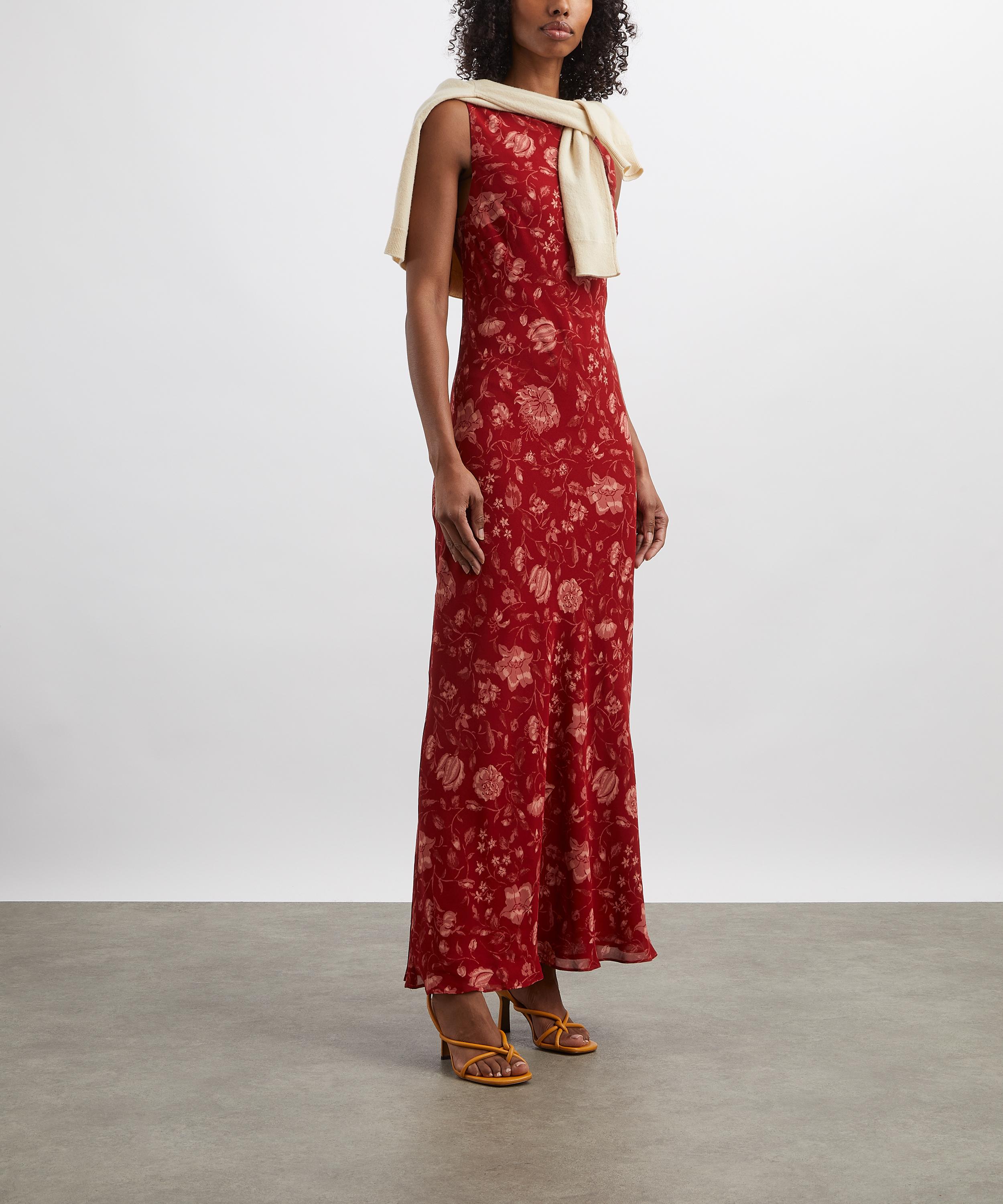 Reformation - Prescott Tudor Rose Maxi Dress image number 1