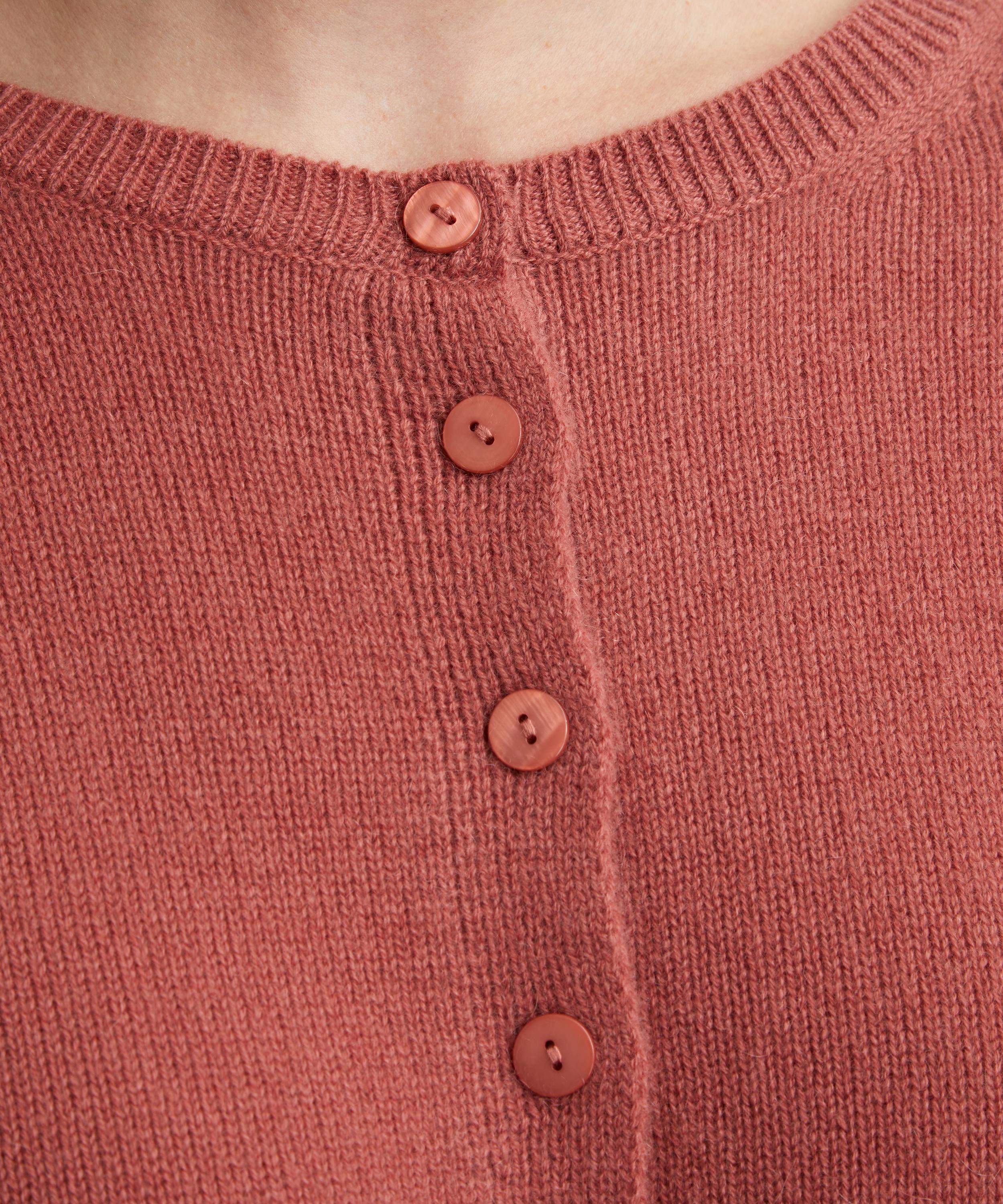Reformation - Clara Rosewood Cashmere Cardigan&nbsp; image number 4