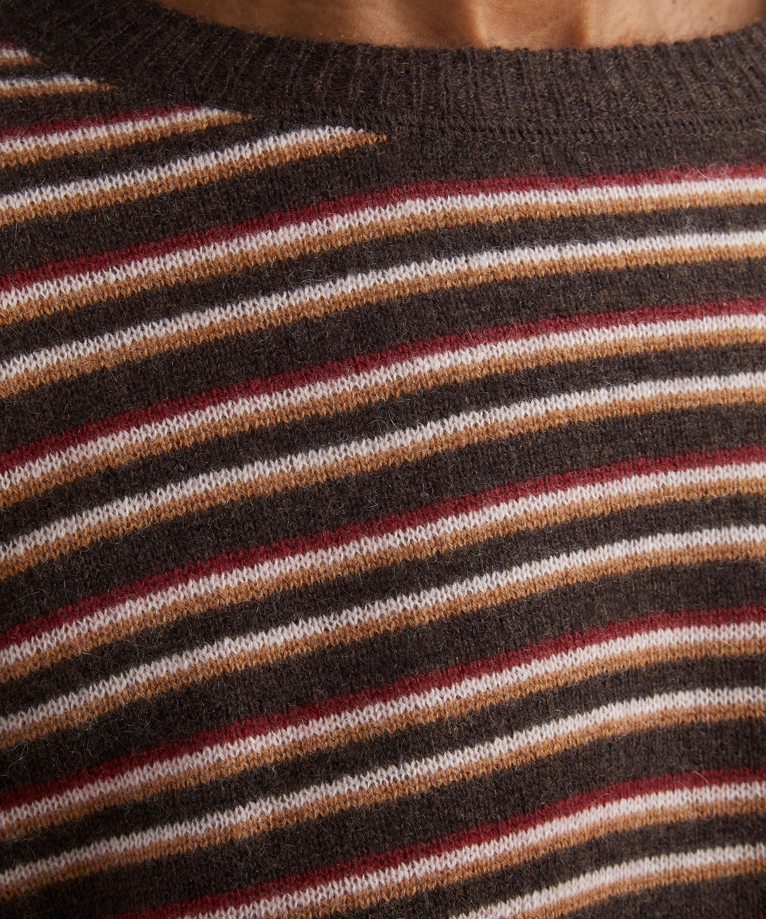 Reformation - Cashmere Multi Stripe Jumper image number 4