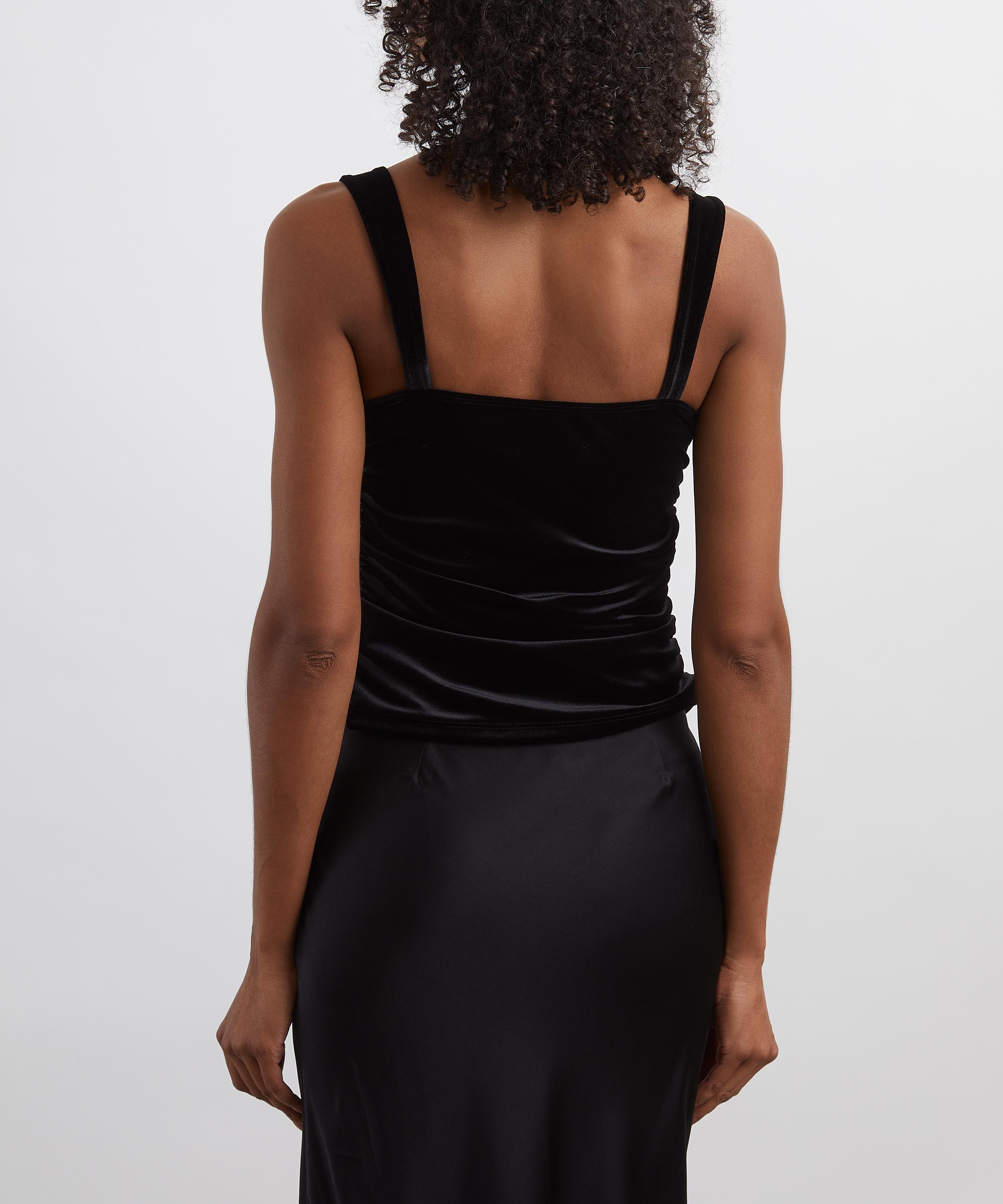 Reformation - Trish Black Knit Top image number 3