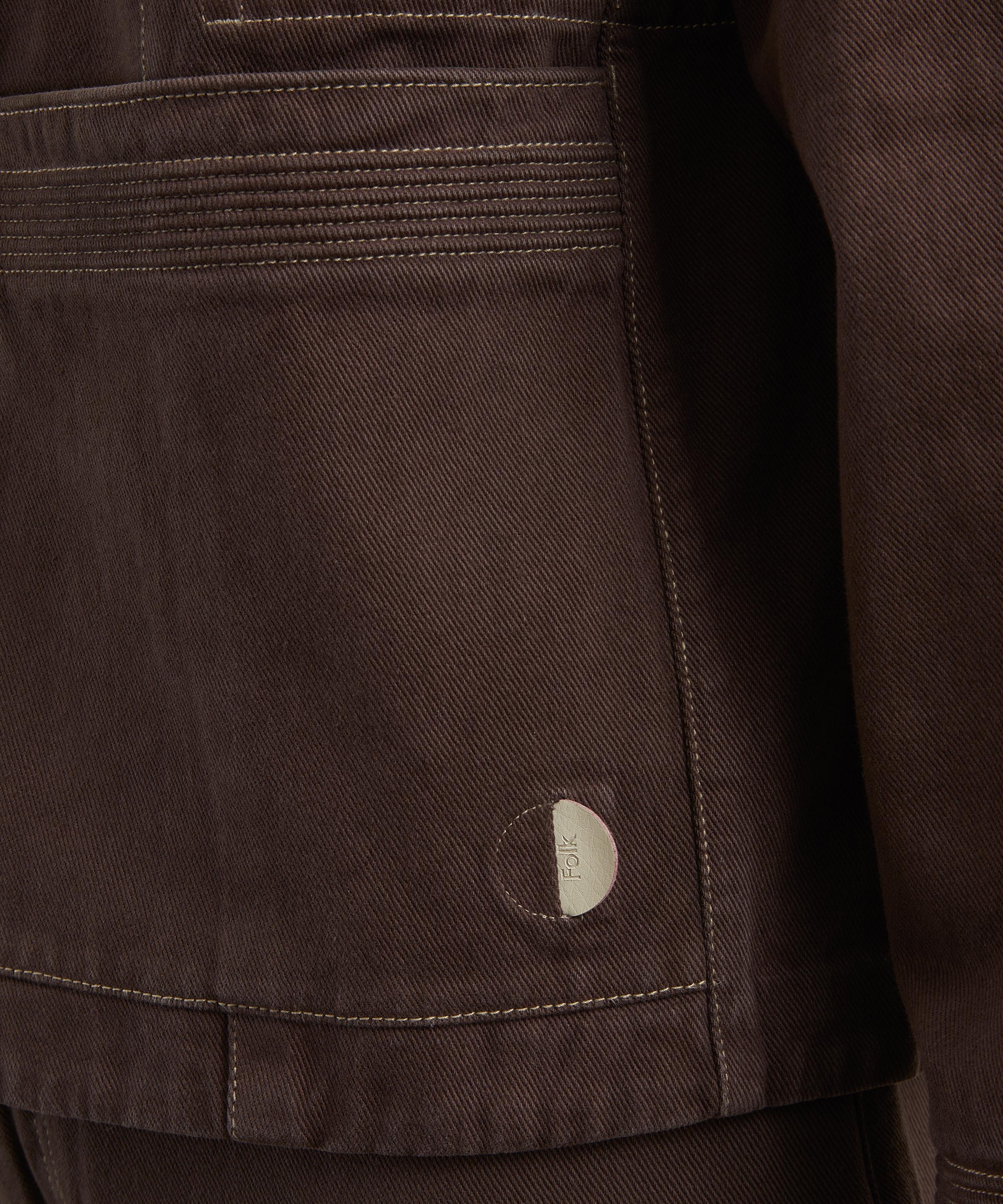 Folk - Soft Brown Twill Anniversary Jacket image number 4