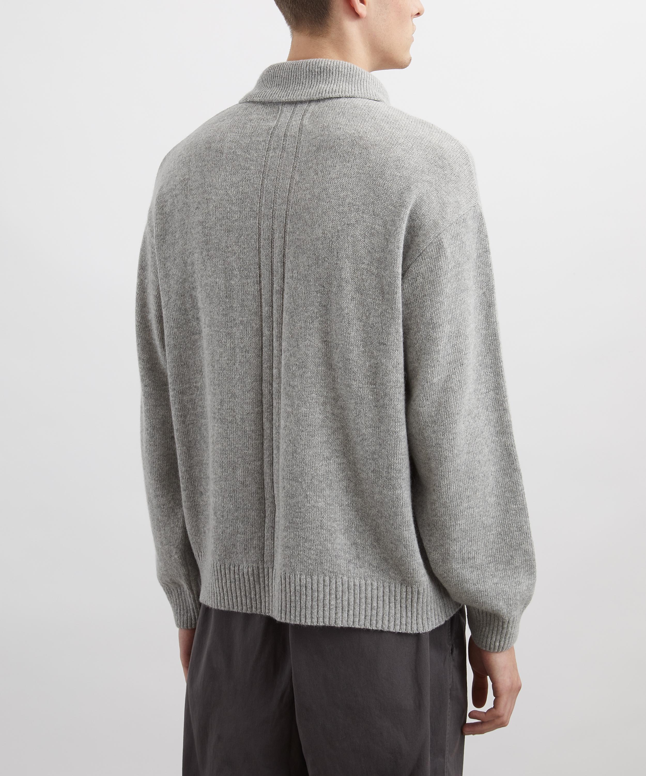 Folk - Silver Rib Collared Cardigan image number 3