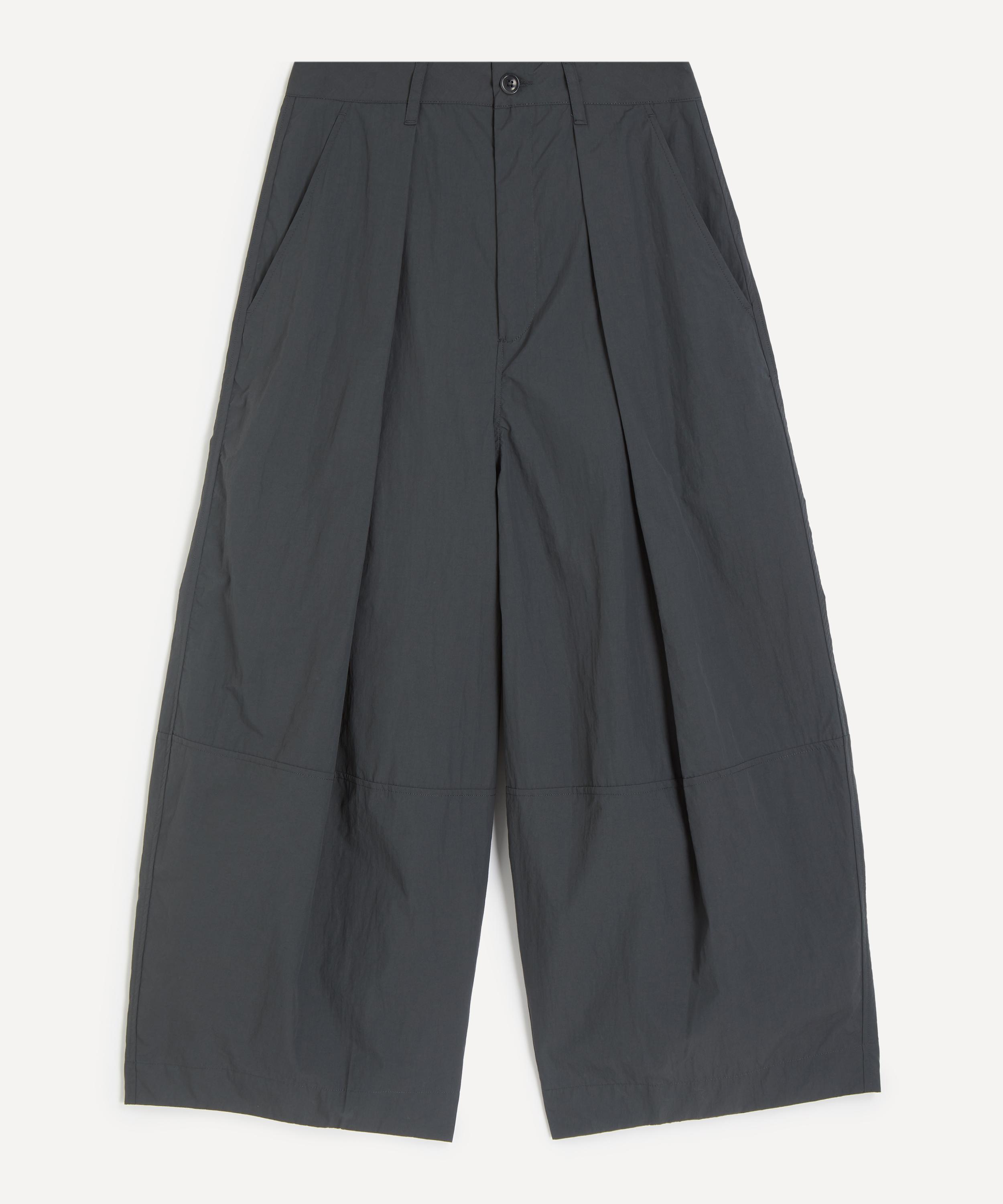 YMC - Grey Deadbeat Wide-Leg Trousers