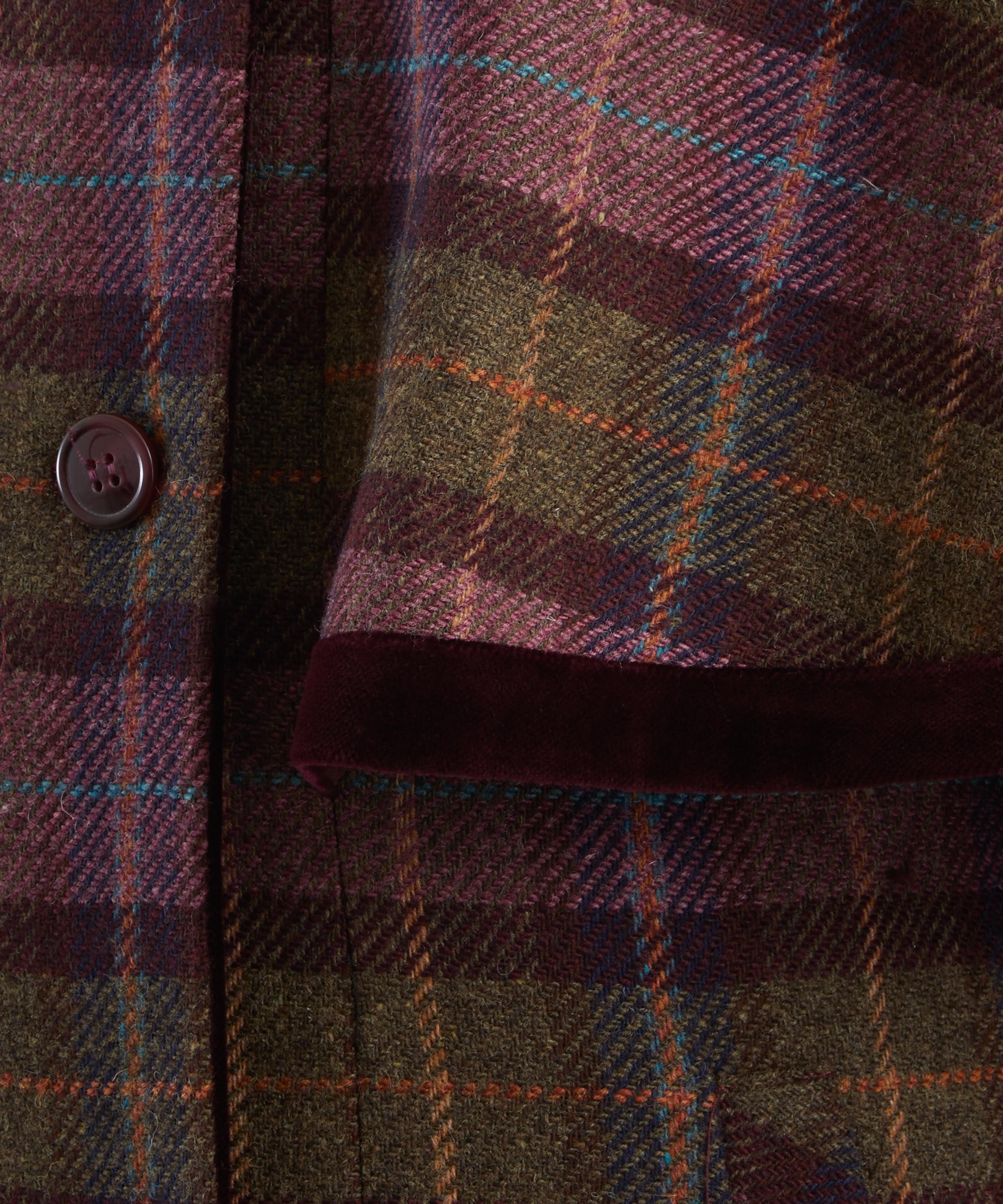 BYAN - Laurence Check Wool Cape image number 4