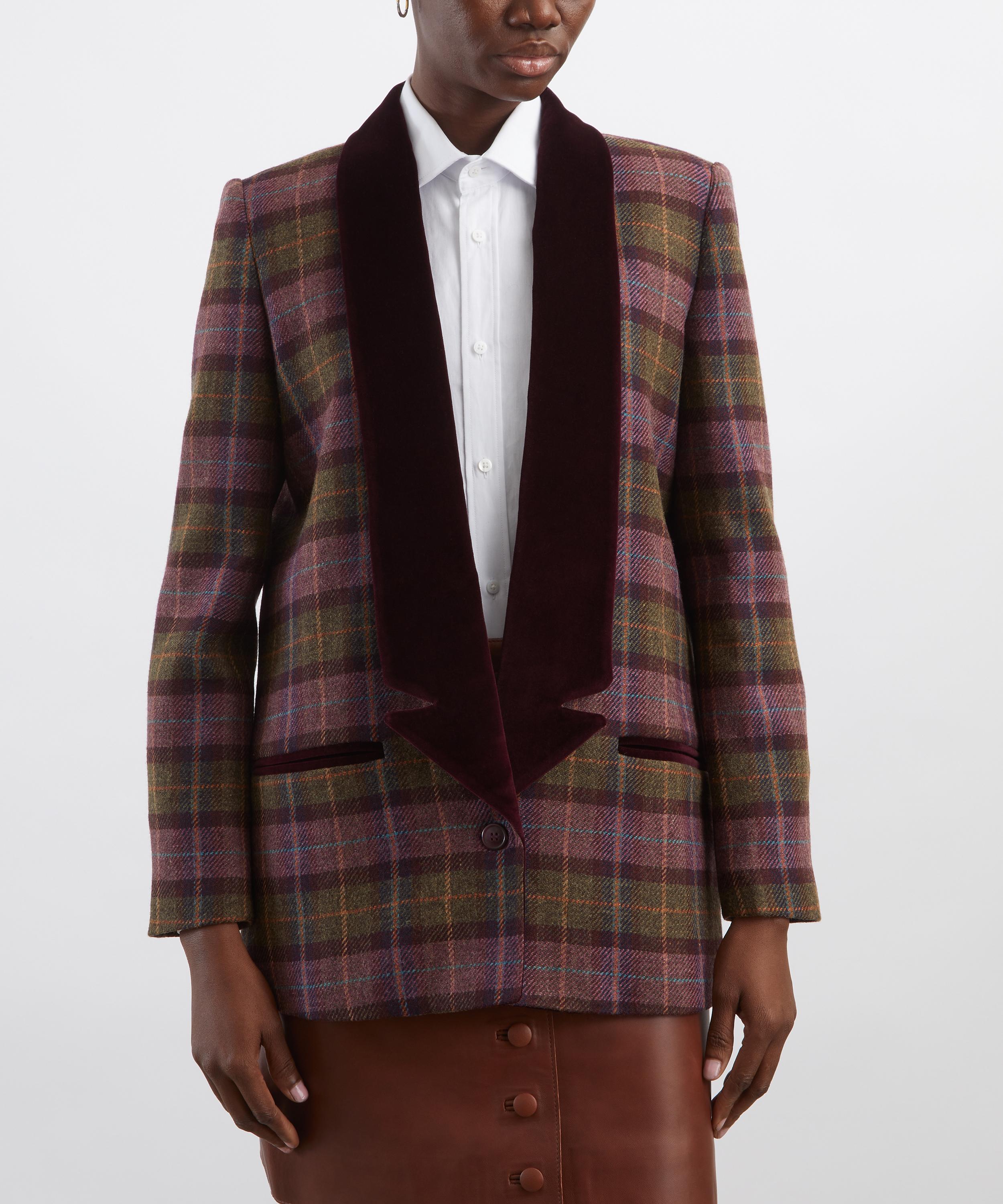 BYAN - Laurence Check Wool Blazer image number 2