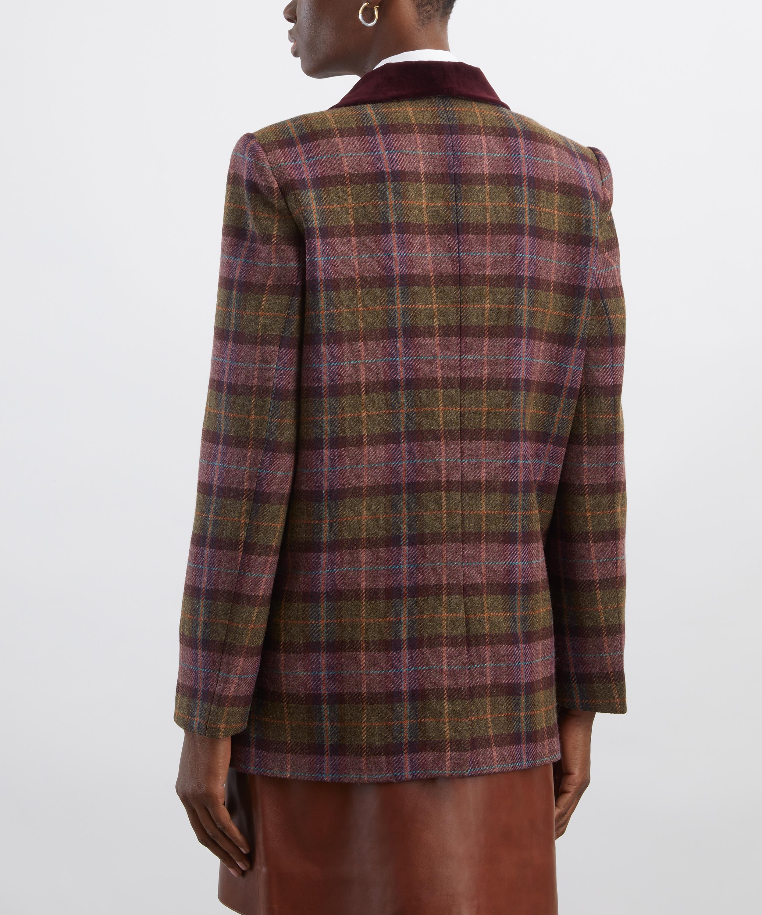 BYAN - Laurence Check Wool Blazer image number 3