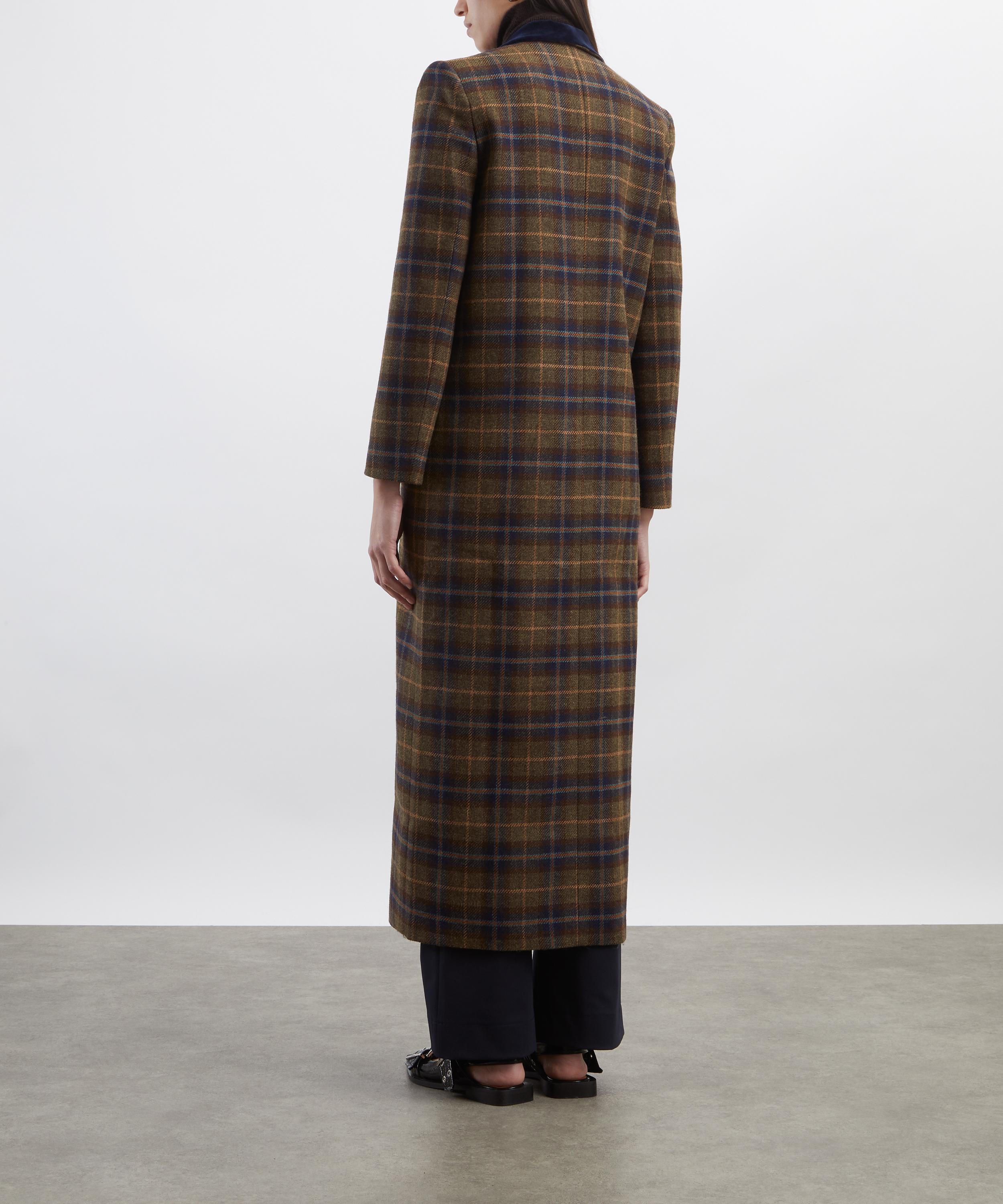 BYAN - Gaspar Check Wool Coat image number 3
