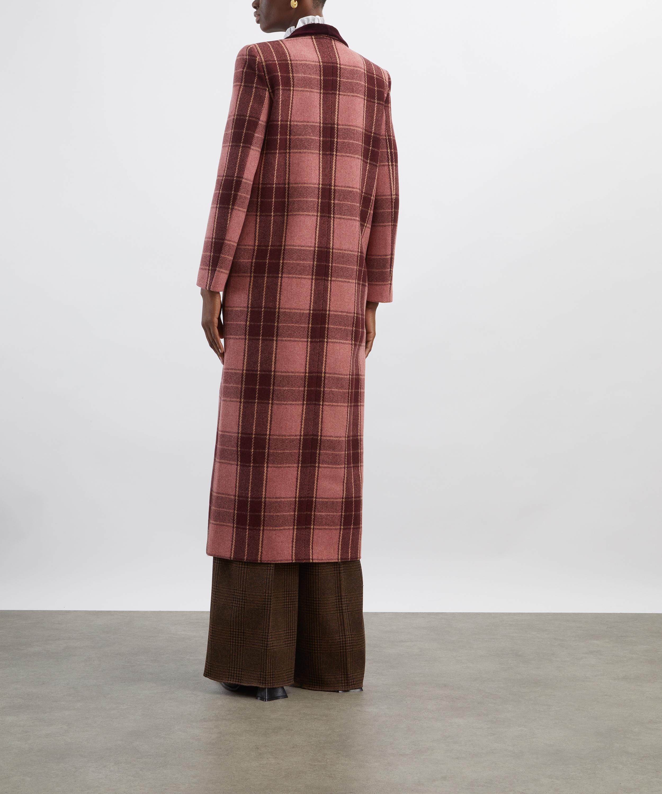 BYAN - Bennet Check Wool Coat image number 3