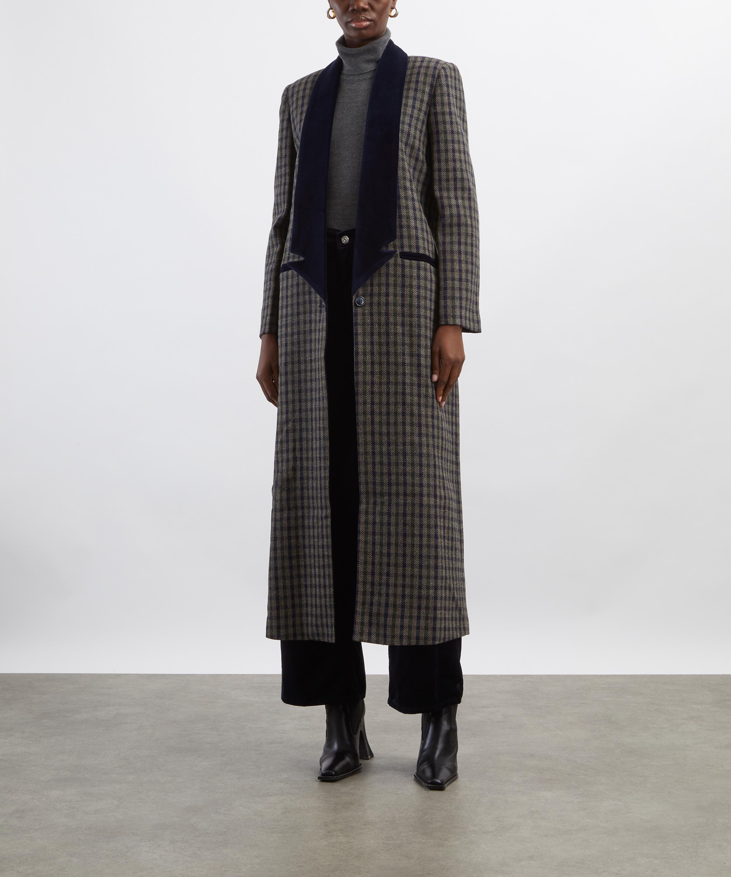 BYAN - Alan Check Wool Coat image number 1