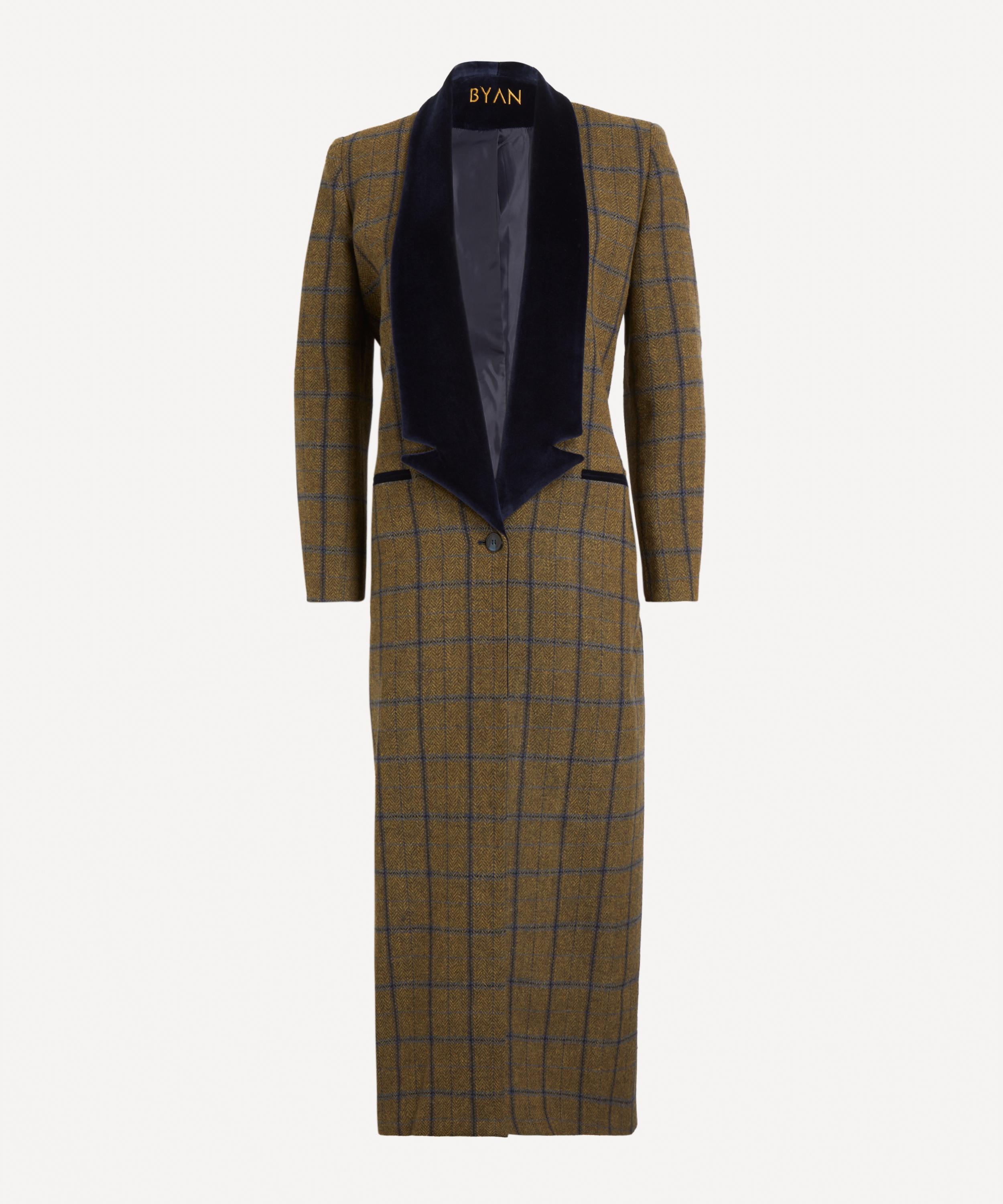 BYAN - Fritz Check Wool Coat image number 0