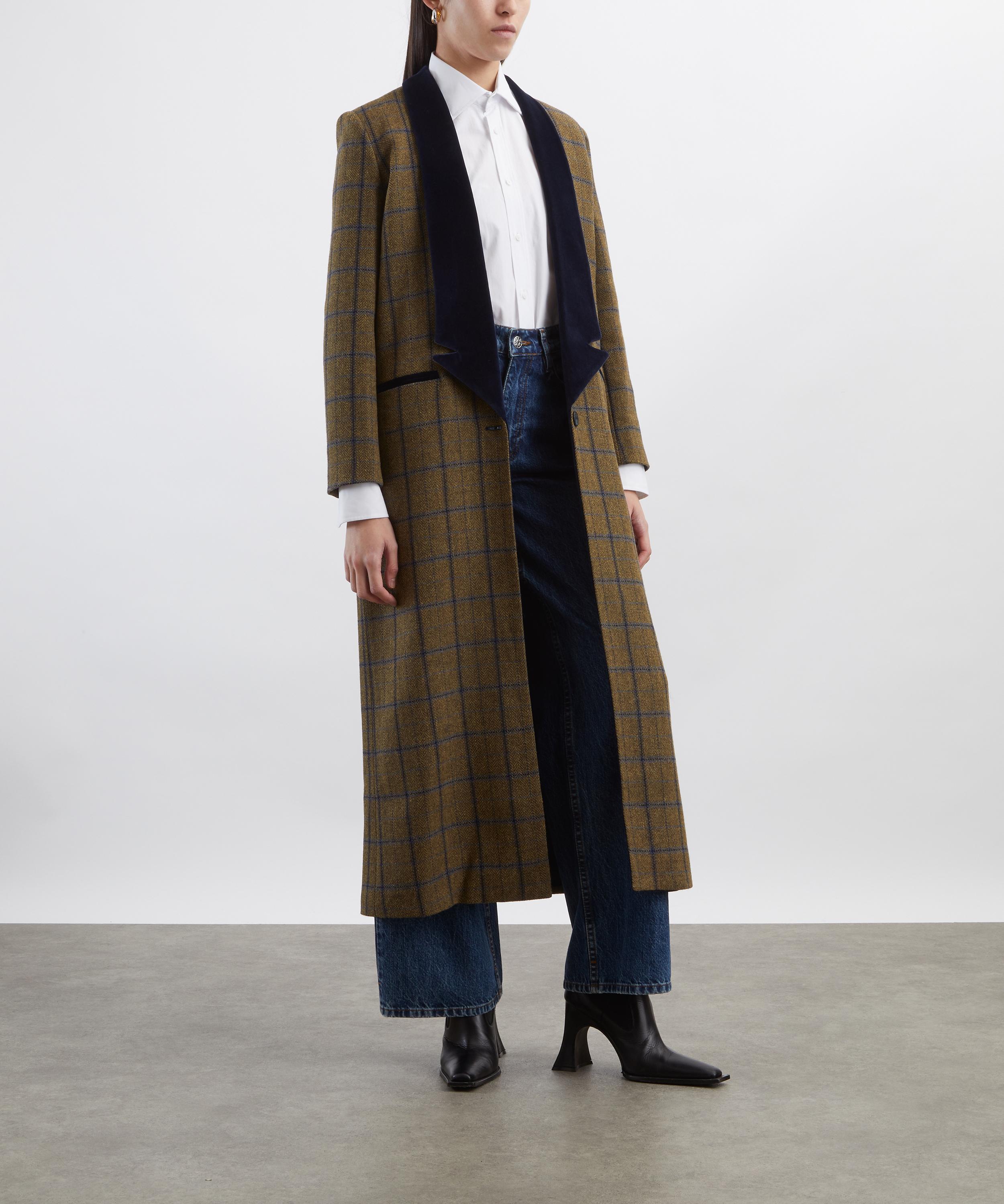 BYAN - Fritz Check Wool Coat image number 1