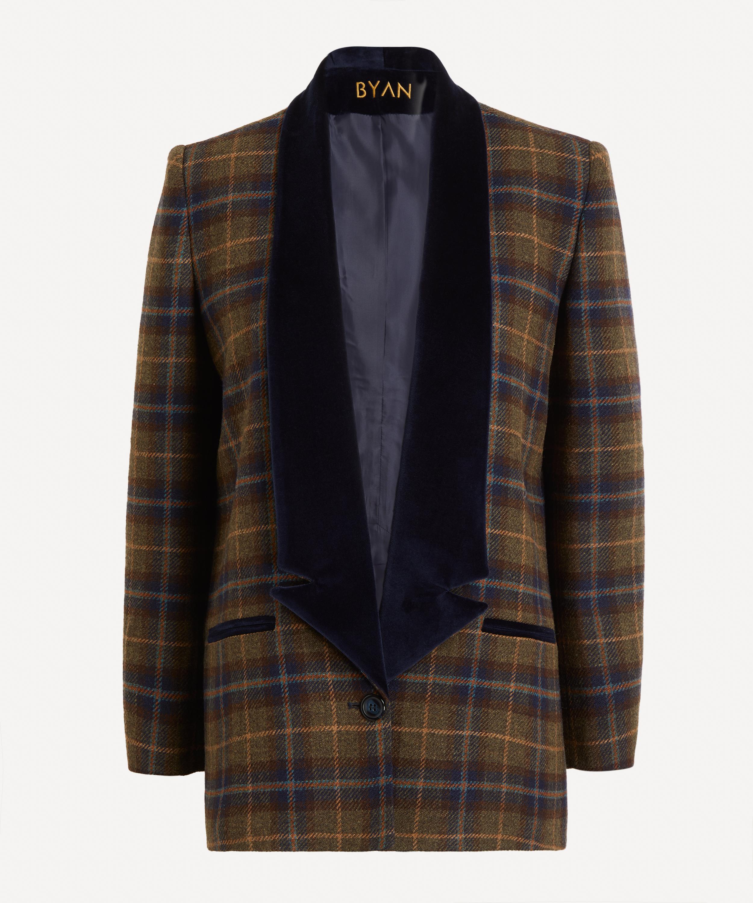 BYAN - Gaspar Check Wool Blazer