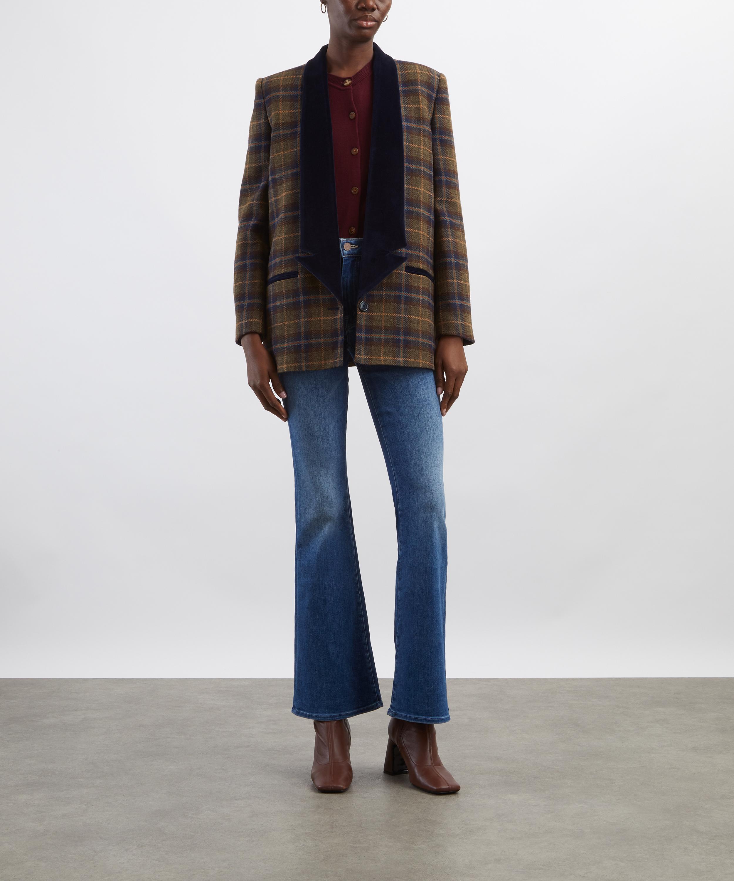 BYAN - Gaspar Check Wool Blazer image number 1