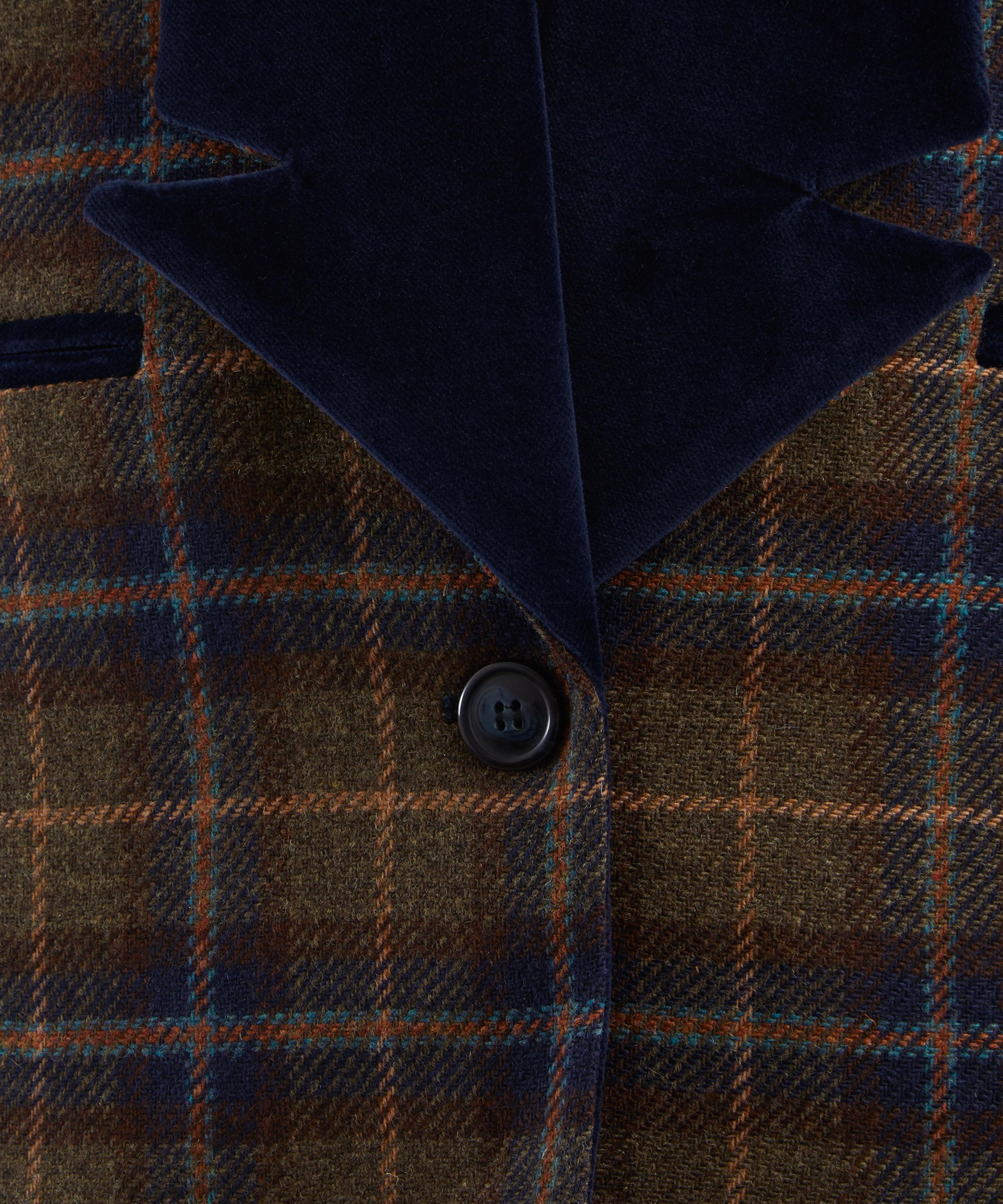 BYAN - Gaspar Check Wool Blazer image number 4