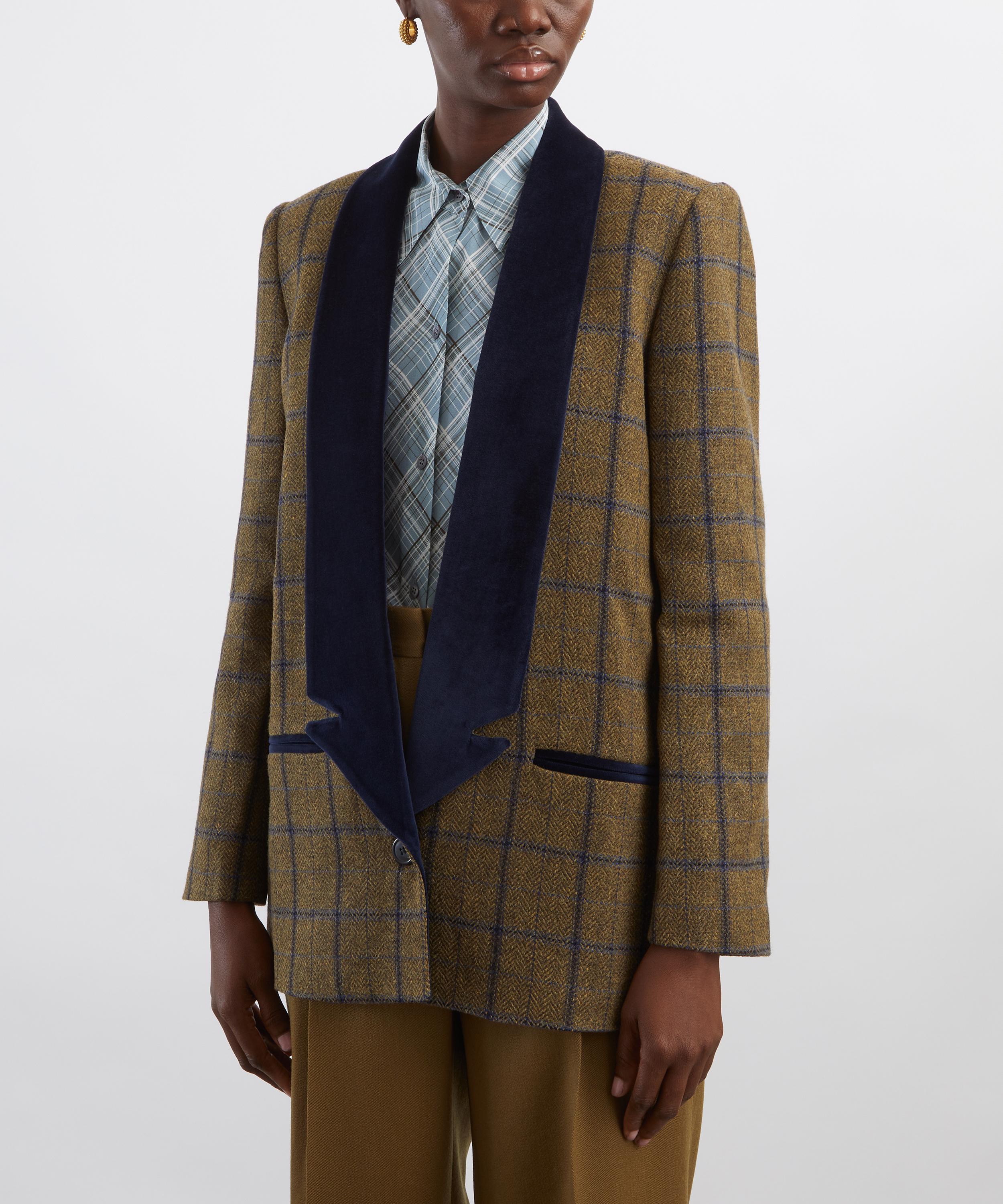 BYAN - Fritz Check Wool Coat image number 2
