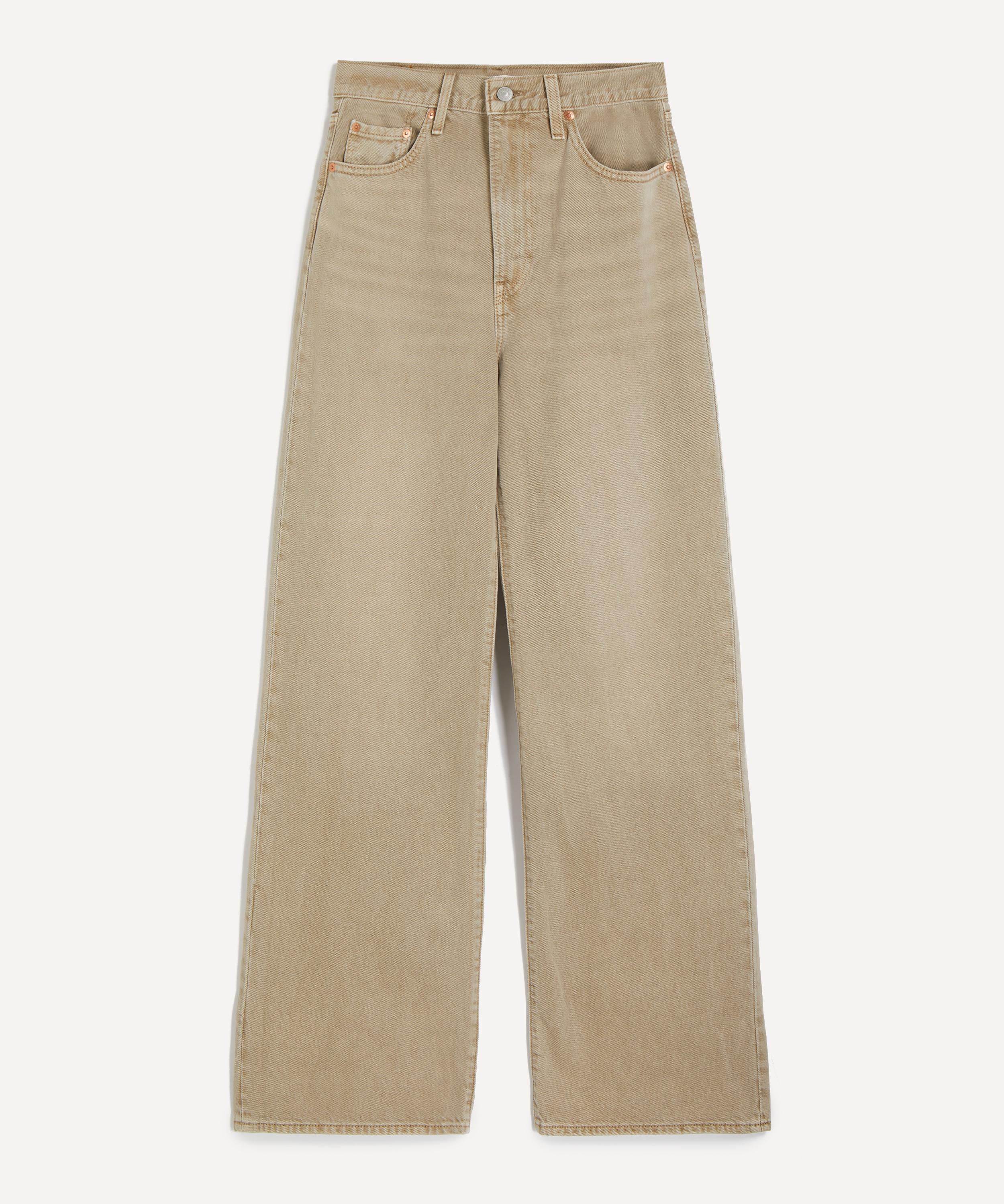Levi's - Ribcage Wide-Leg Jeans in Chipped Winter Twig