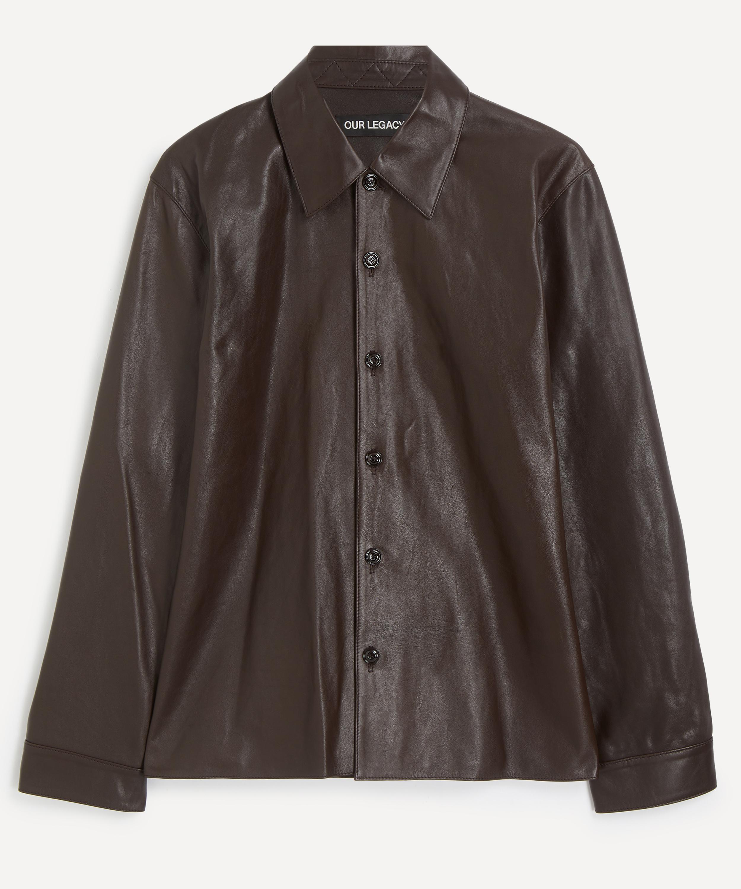 Our Legacy - Welding Leather Shirt