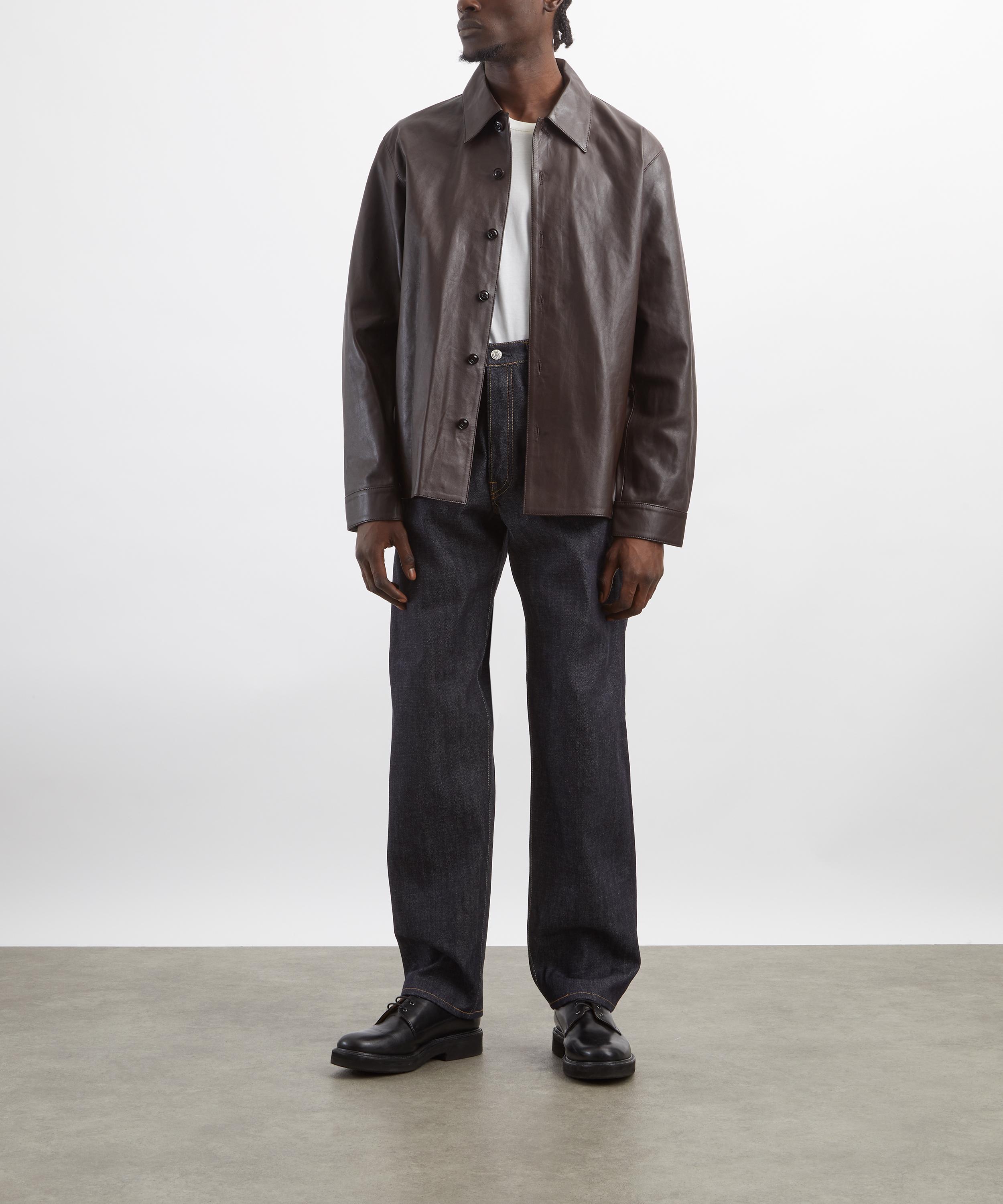 Our Legacy - Welding Leather Shirt image number 1