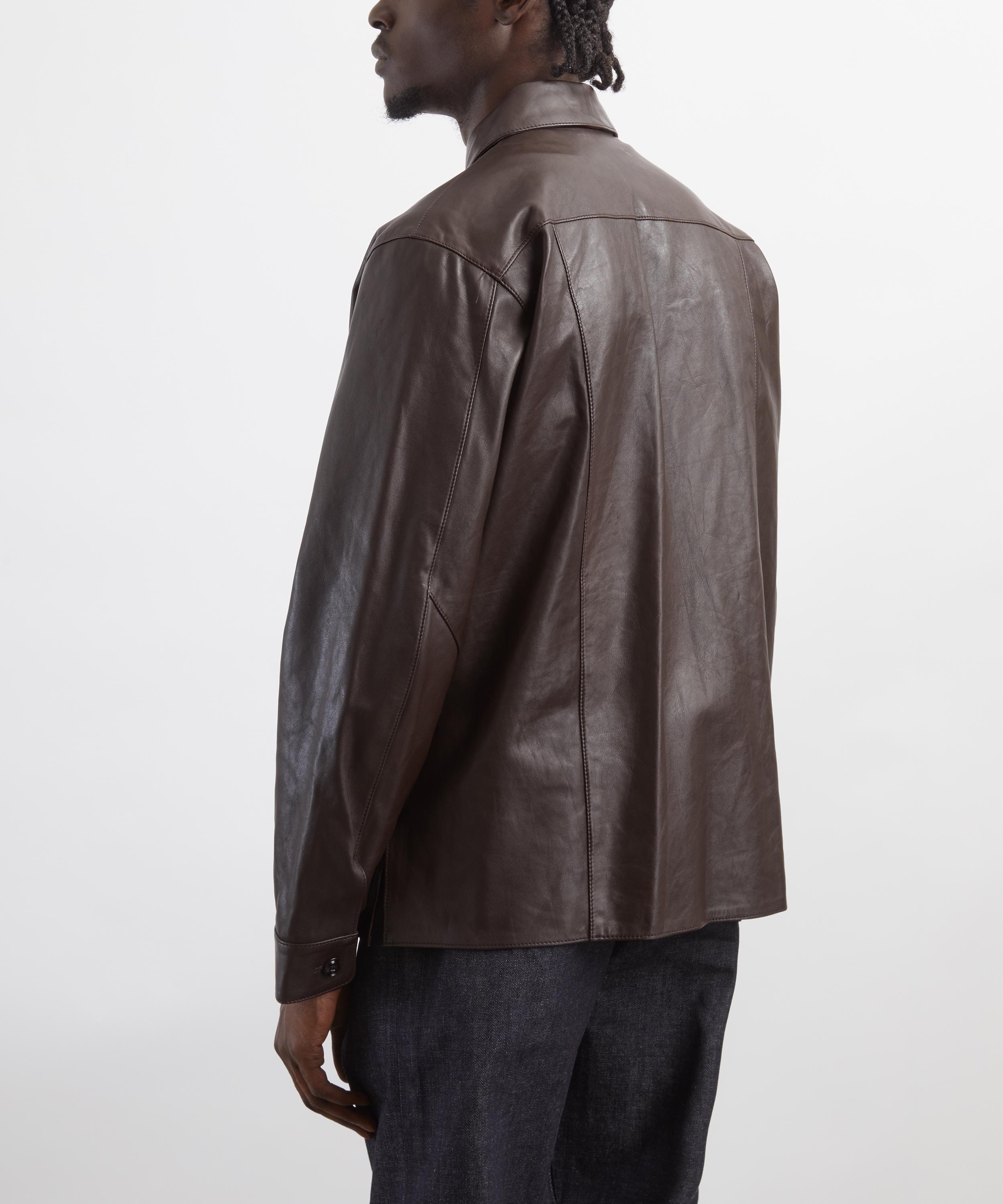 Our Legacy - Welding Leather Shirt image number 3