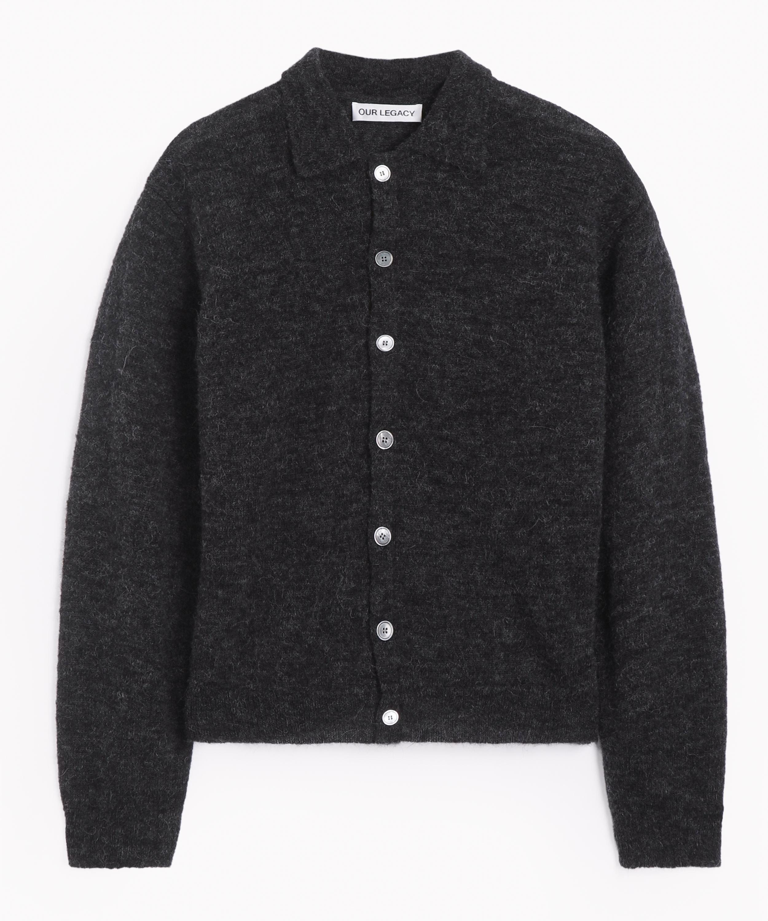 Our Legacy - Evening Alpaca-Blend Polo Cardigan