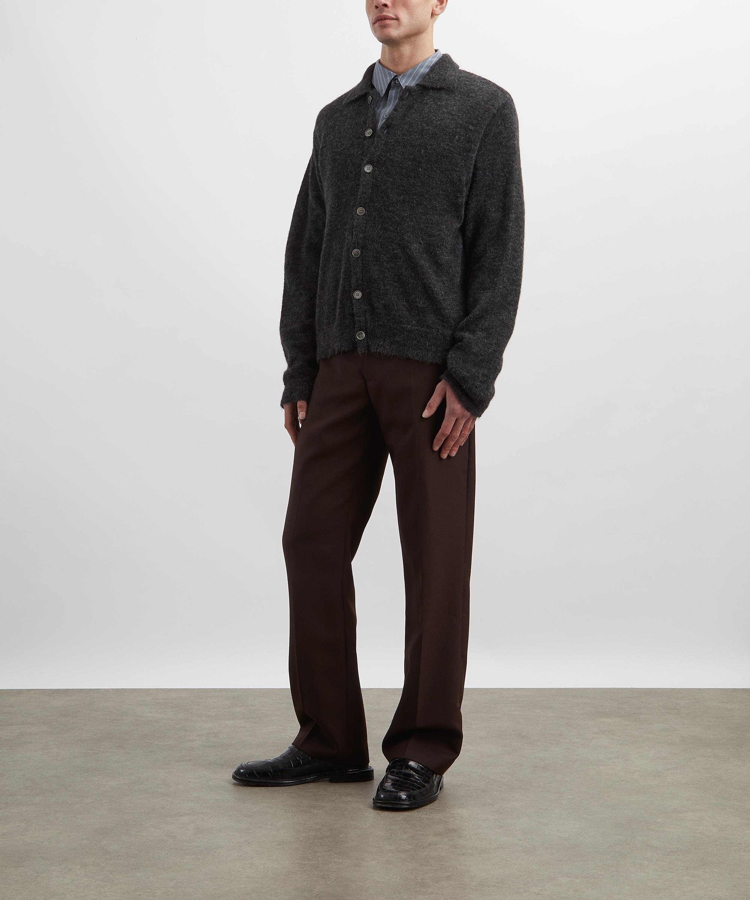 Our Legacy - Evening Alpaca-Blend Polo Cardigan image number 1