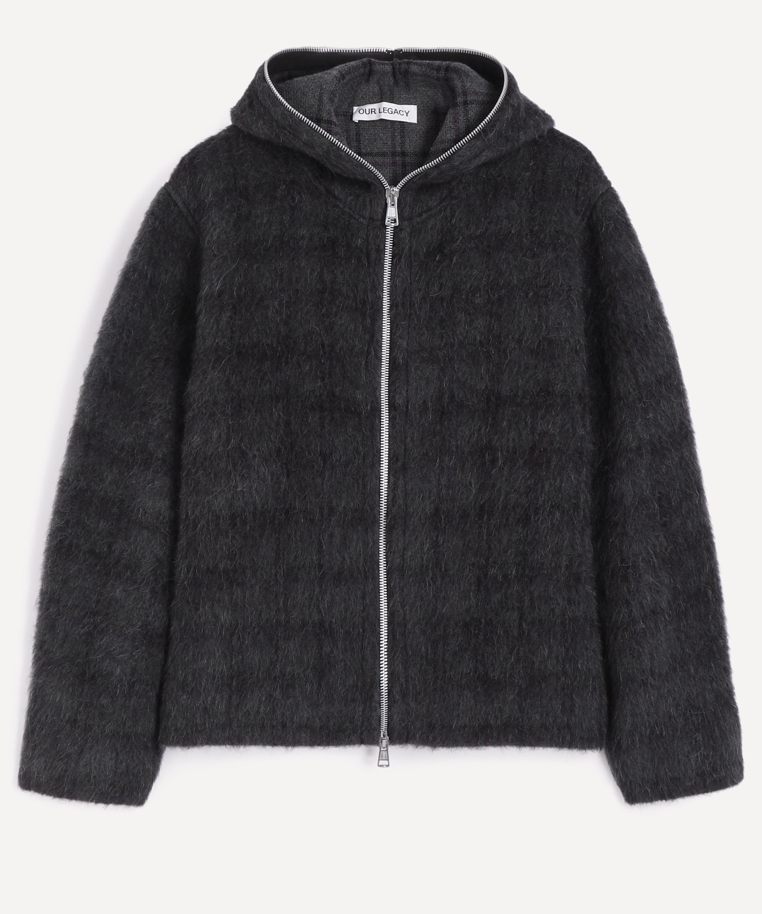 Our Legacy - Full Zip Wool-Blend Hoodie