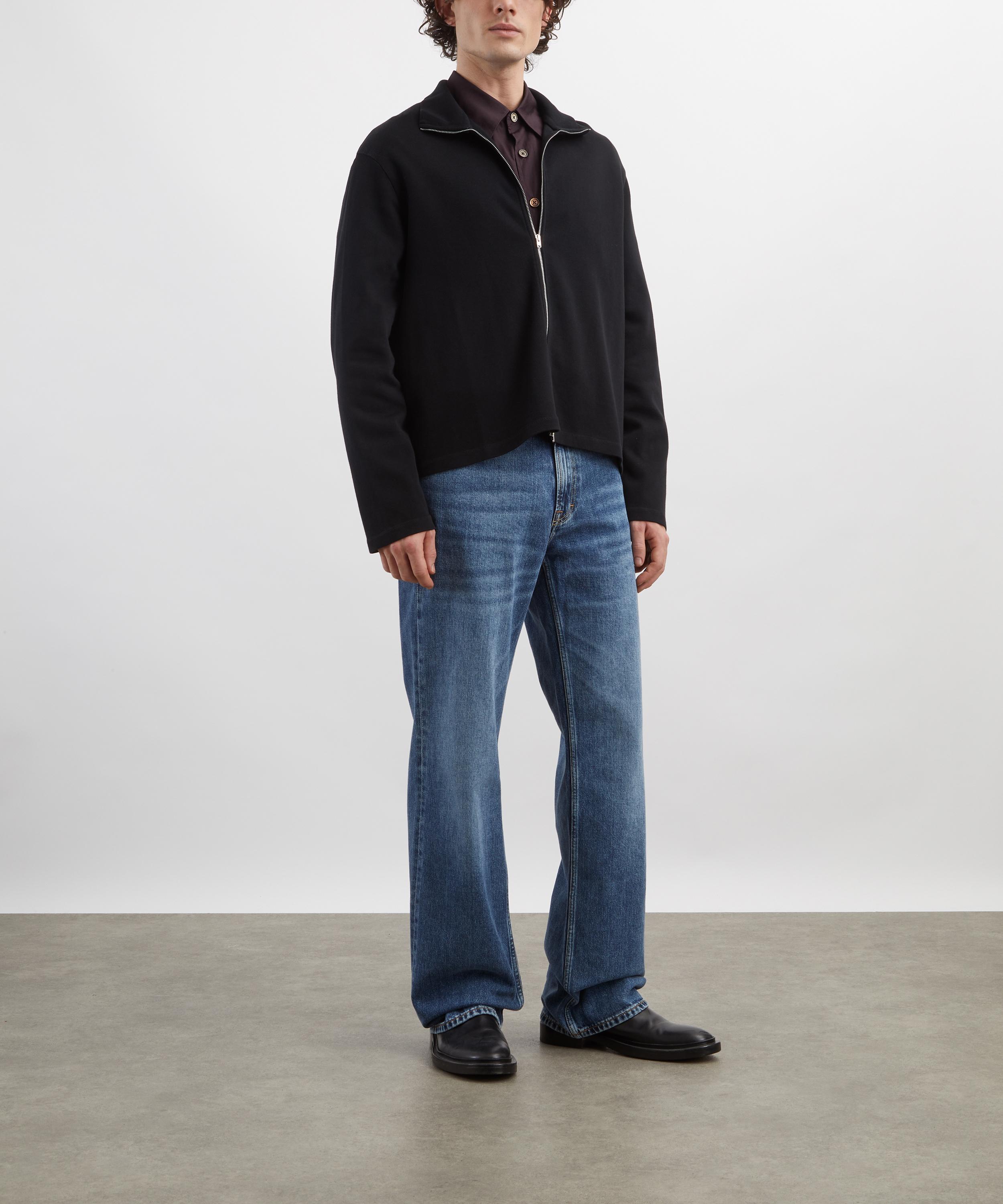 Our Legacy - Shrunken Full-Zip Sweatshirt image number 1