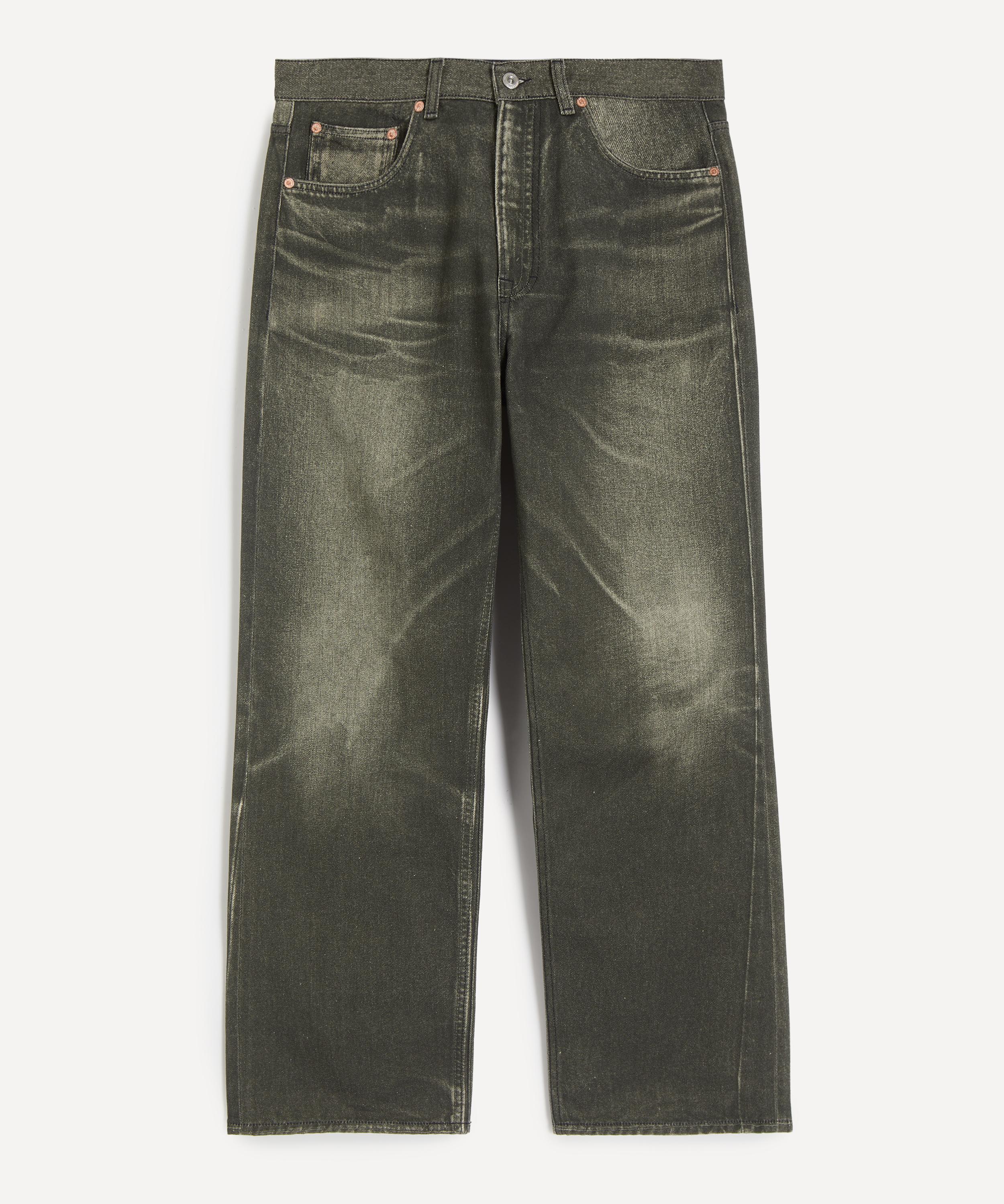 Our Legacy - Third Cut Digital Black Aurora Print Jeans