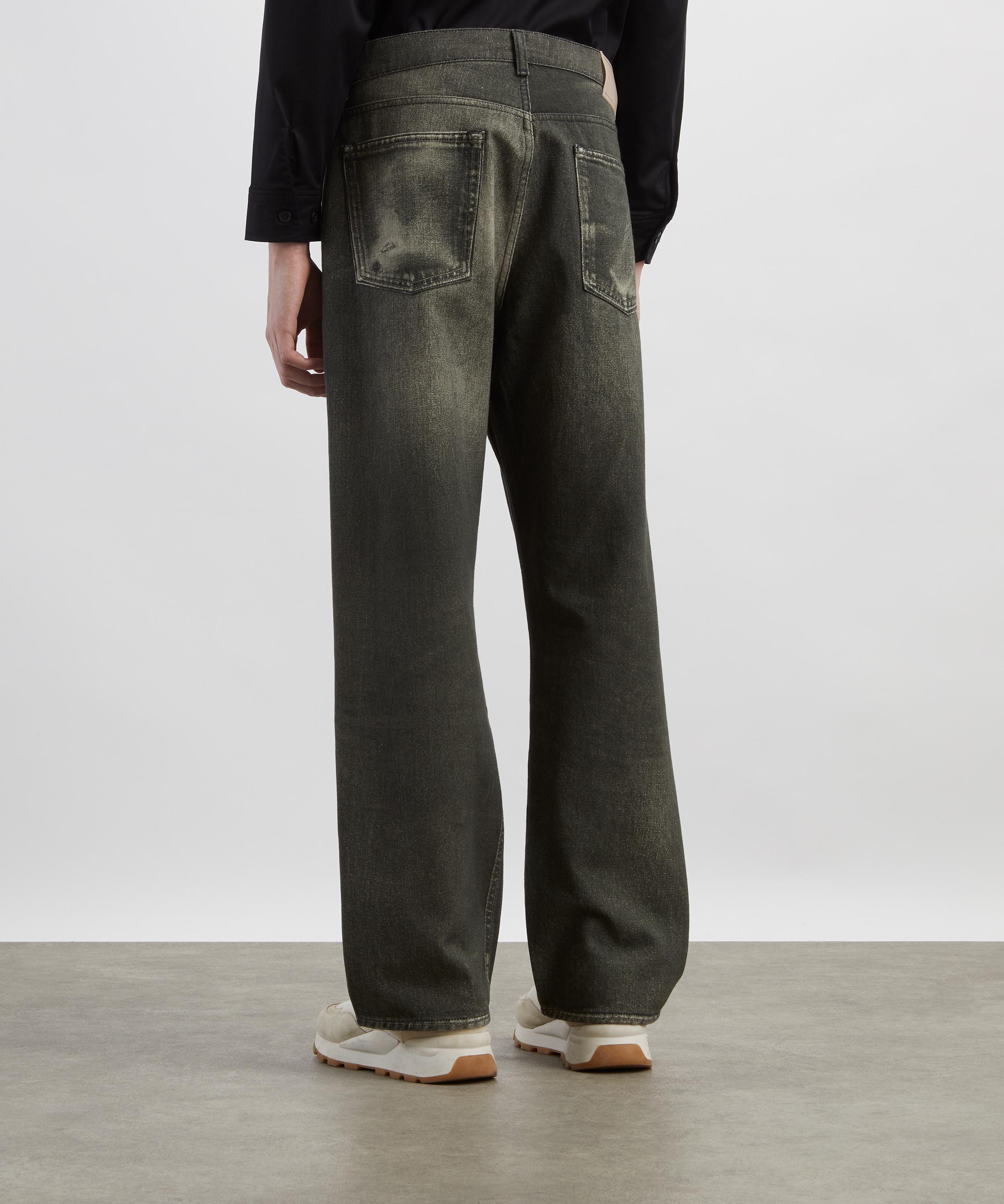 Our Legacy - Third Cut Digital Black Aurora Print Jeans image number 3