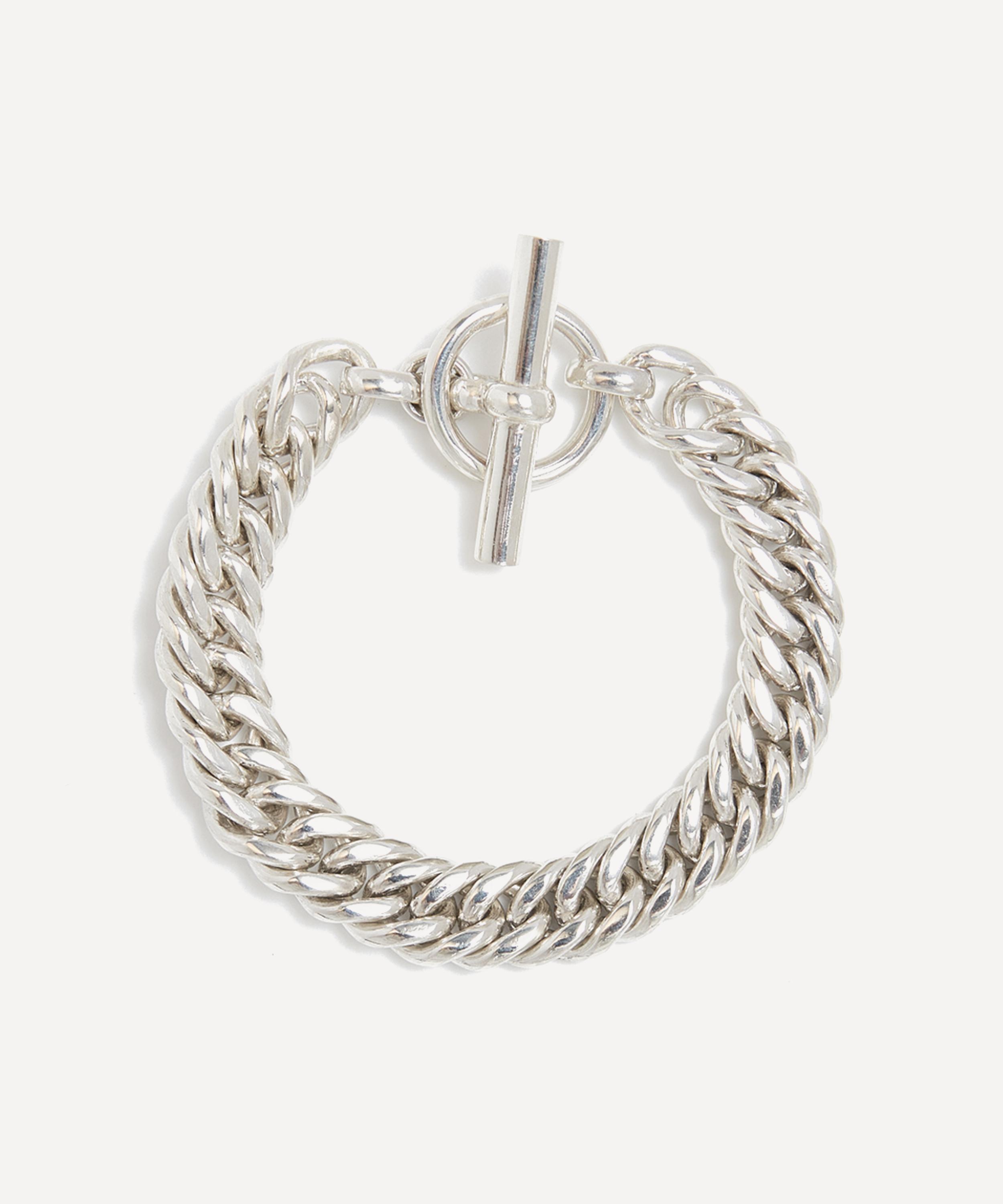 Tilly Sveaas - Sterling Silver Small Curb Chain Bracelet image number 0