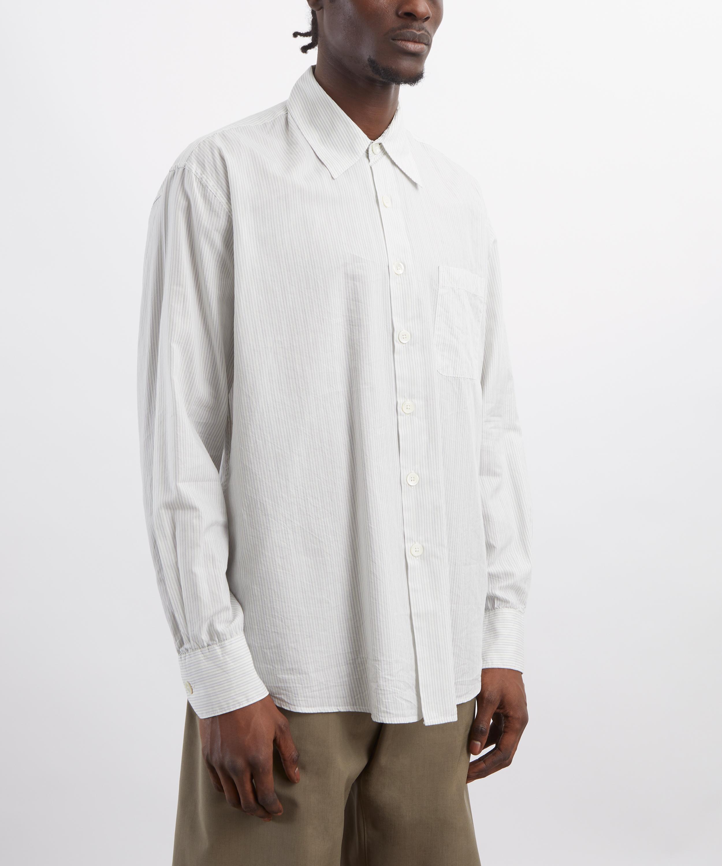 Our Legacy - Above Index Stripe Coolthread Cloth Shirt image number 2