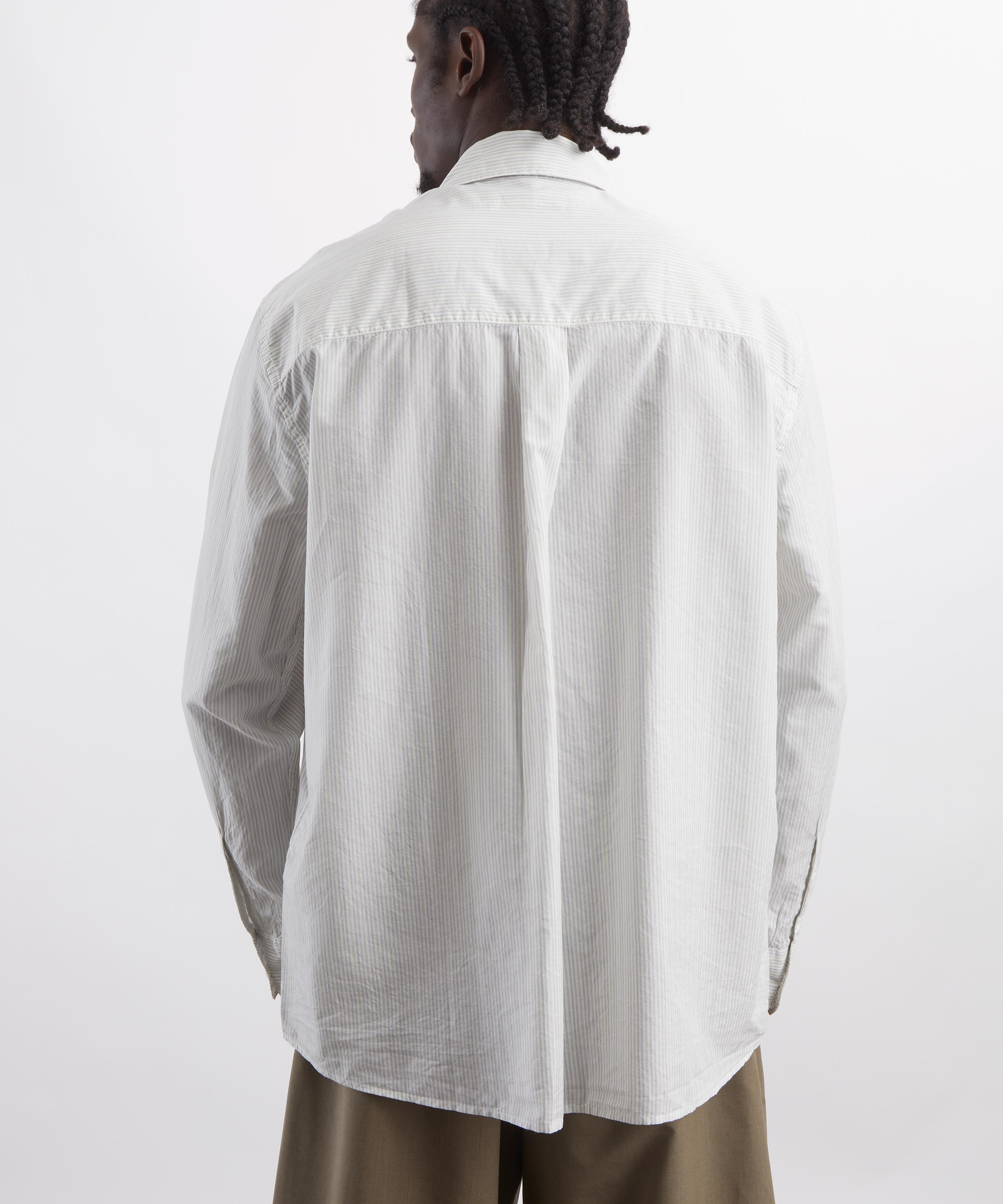 Our Legacy - Above Index Stripe Coolthread Cloth Shirt image number 3