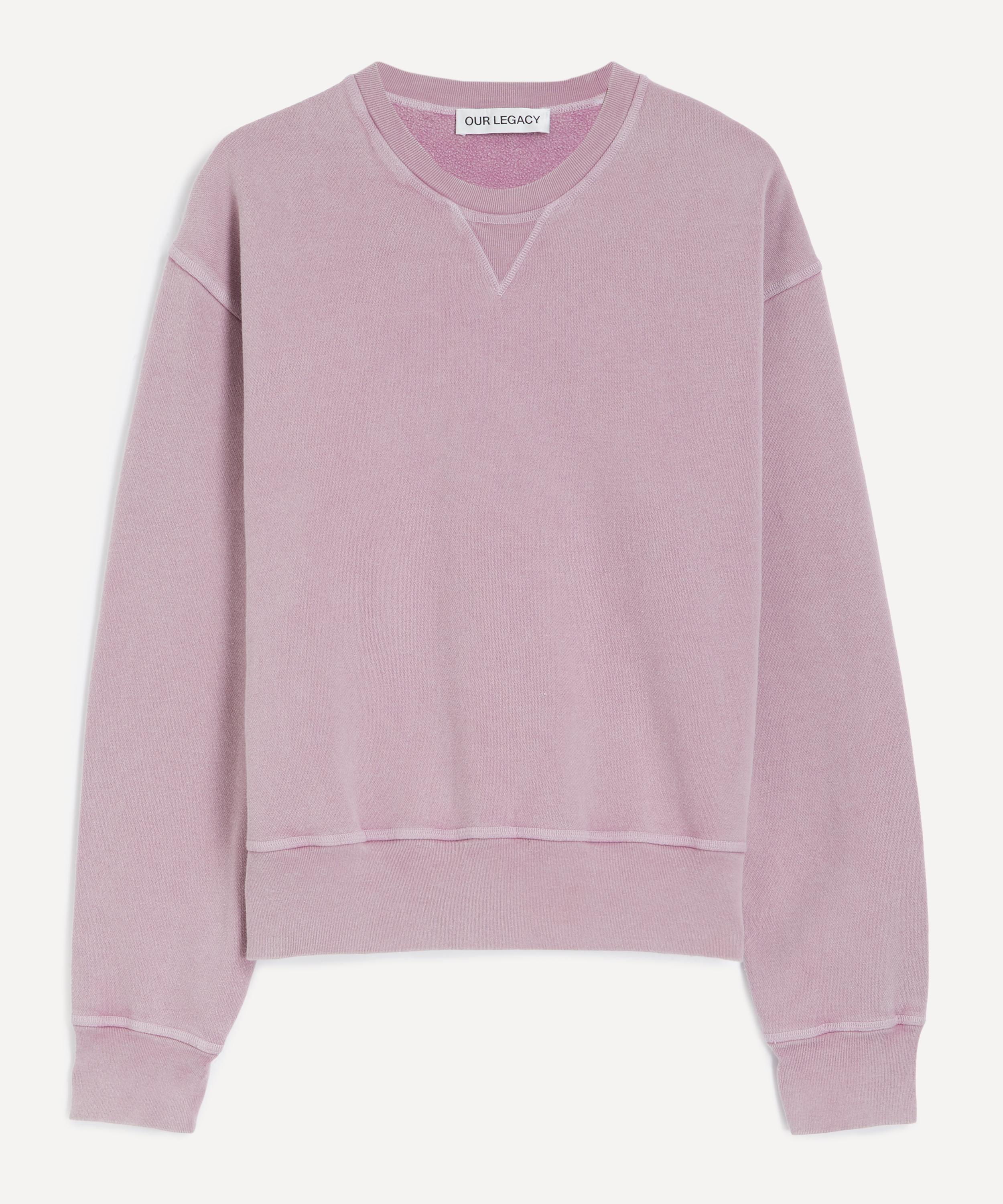 Our Legacy - Base Gentlemens Pink Star Fleece Sweatshirt&nbsp;