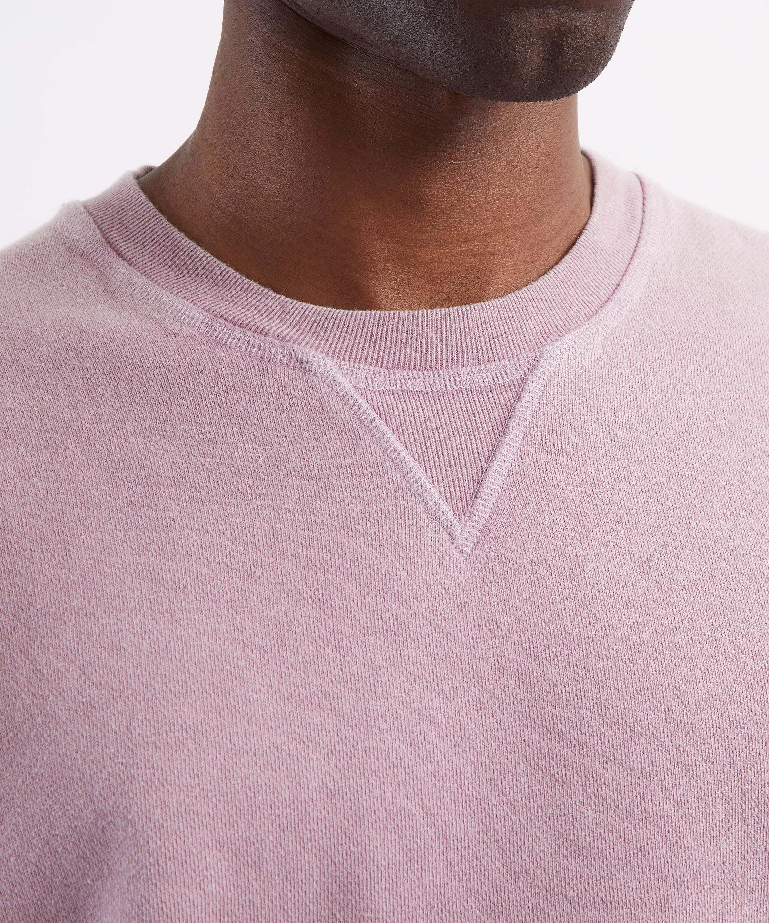 Our Legacy - Base Gentlemens Pink Star Fleece Sweatshirt&nbsp; image number 4