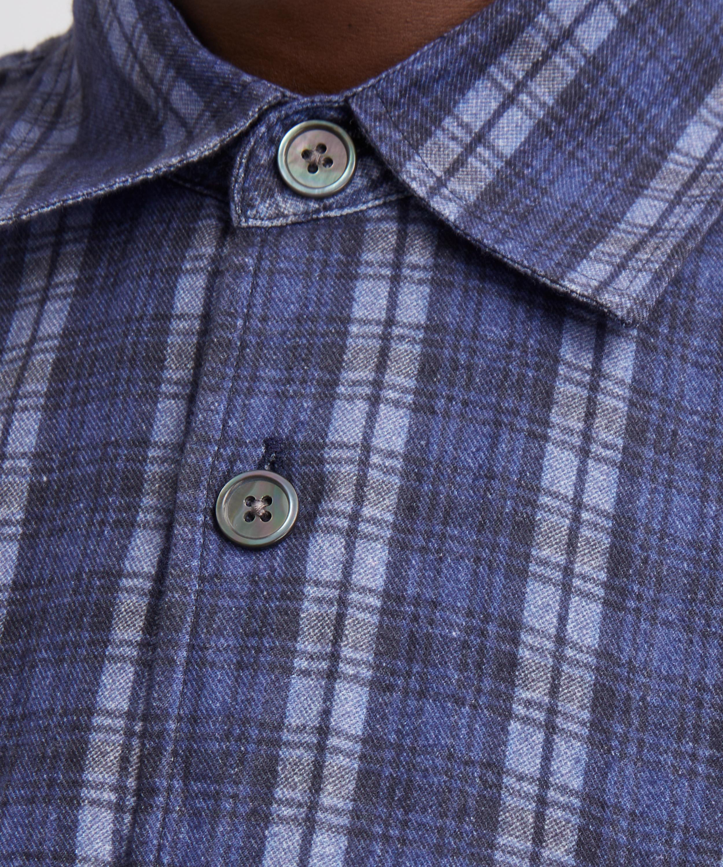 Our Legacy - Borrowed Check Please Print Shirt image number 4