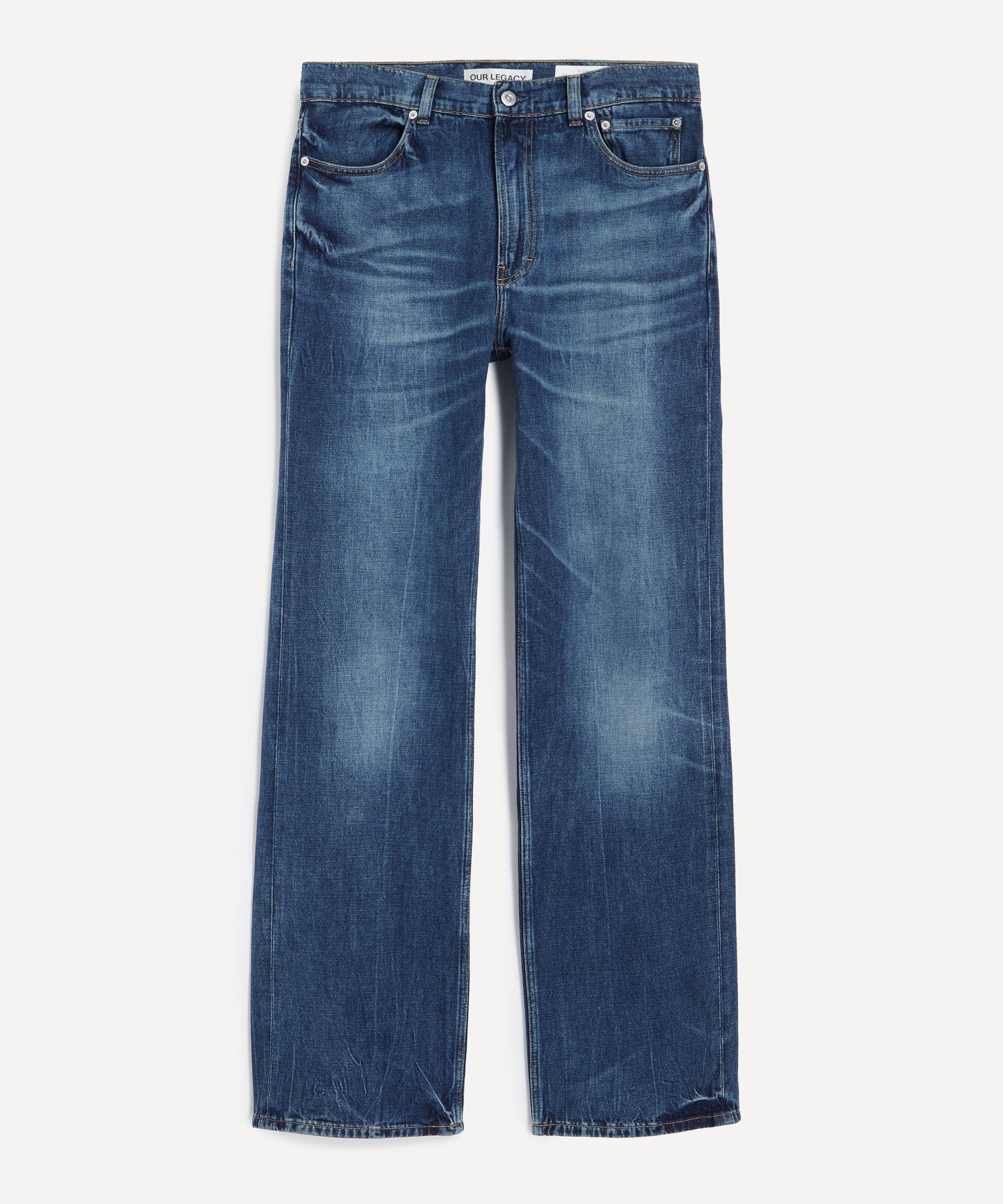 Our Legacy - Carlson Cut Jeans in Vienna Blue Wash