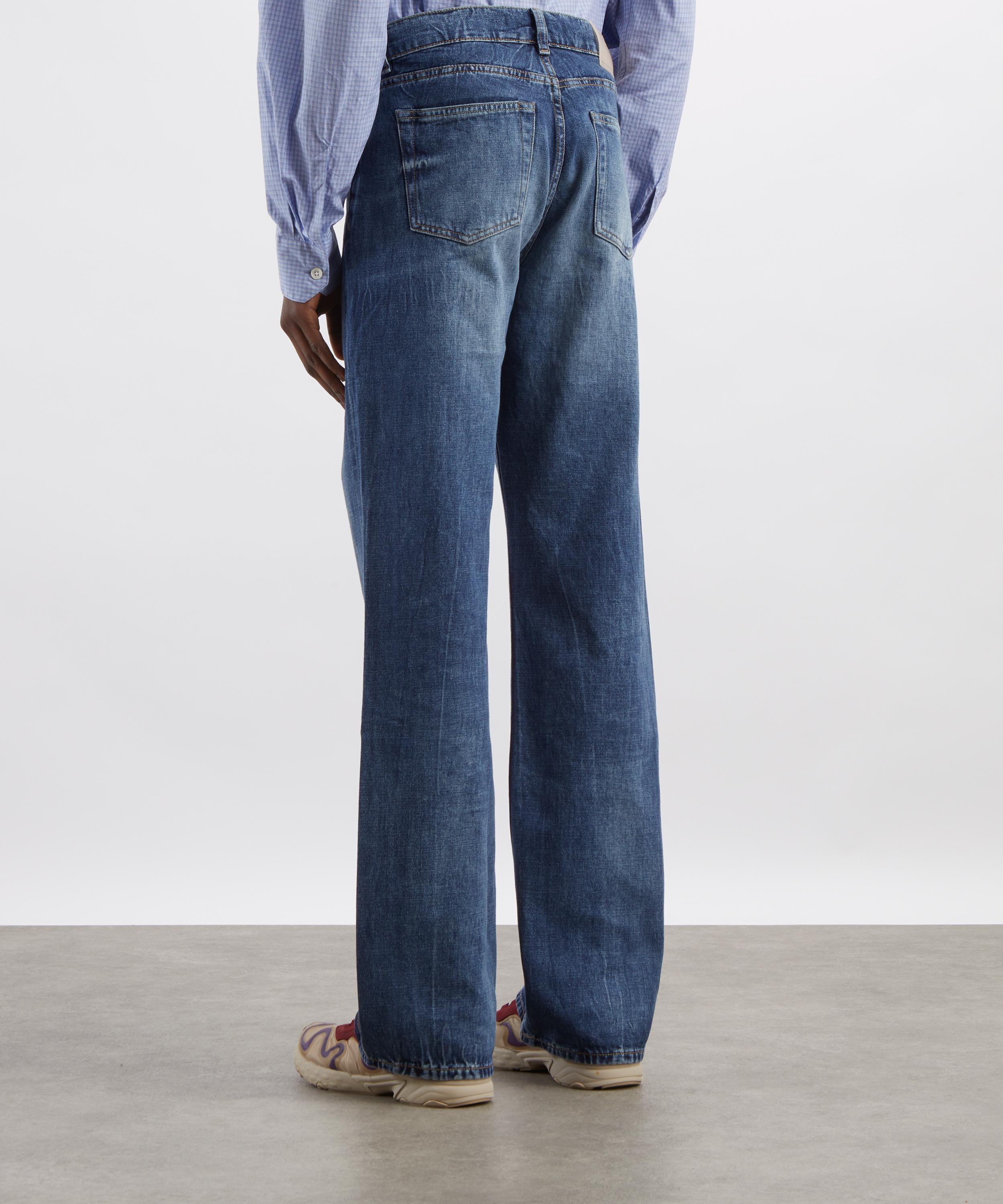 Our Legacy - Carlson Cut Jeans in Vienna Blue Wash image number 3