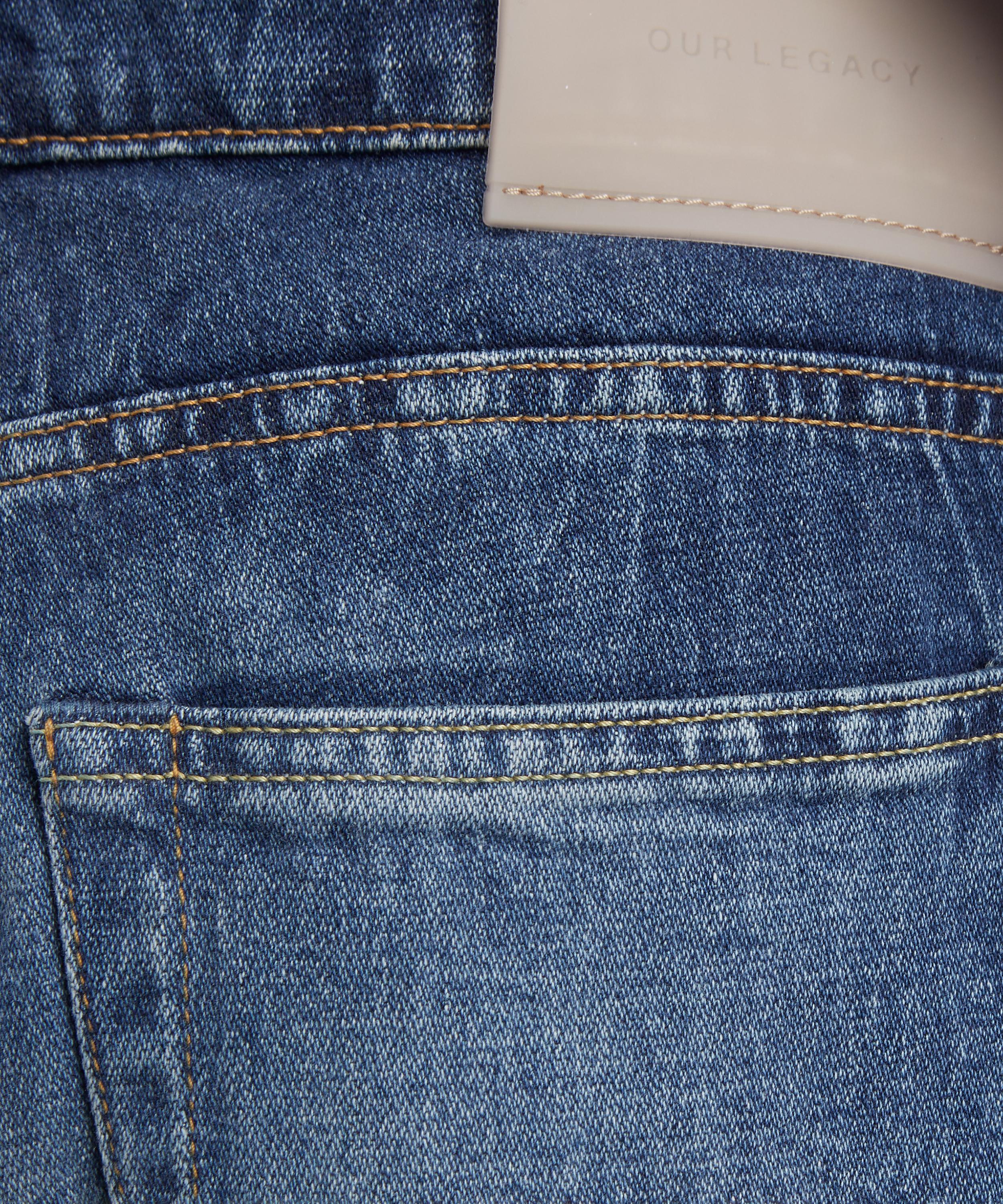 Our Legacy - Carlson Cut Jeans in Vienna Blue Wash image number 4