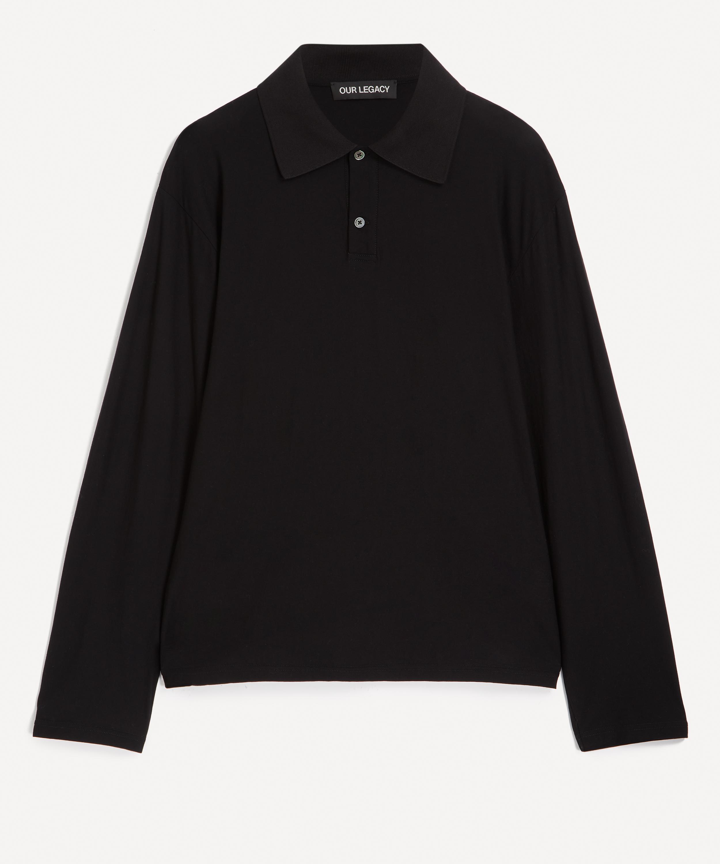 Our Legacy - Black Rugby Jersey&nbsp;