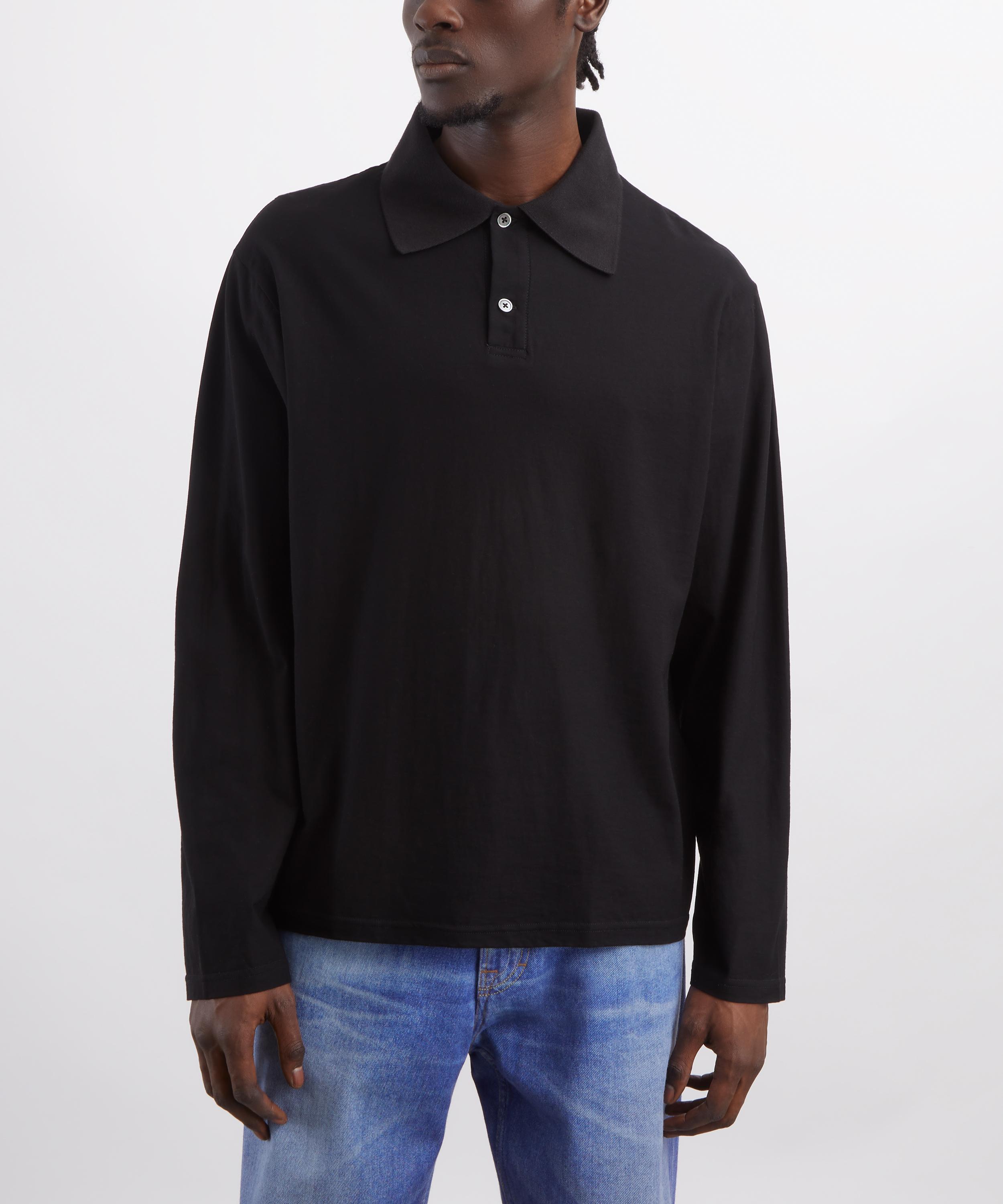 Our Legacy - Black Rugby Jersey&nbsp; image number 2