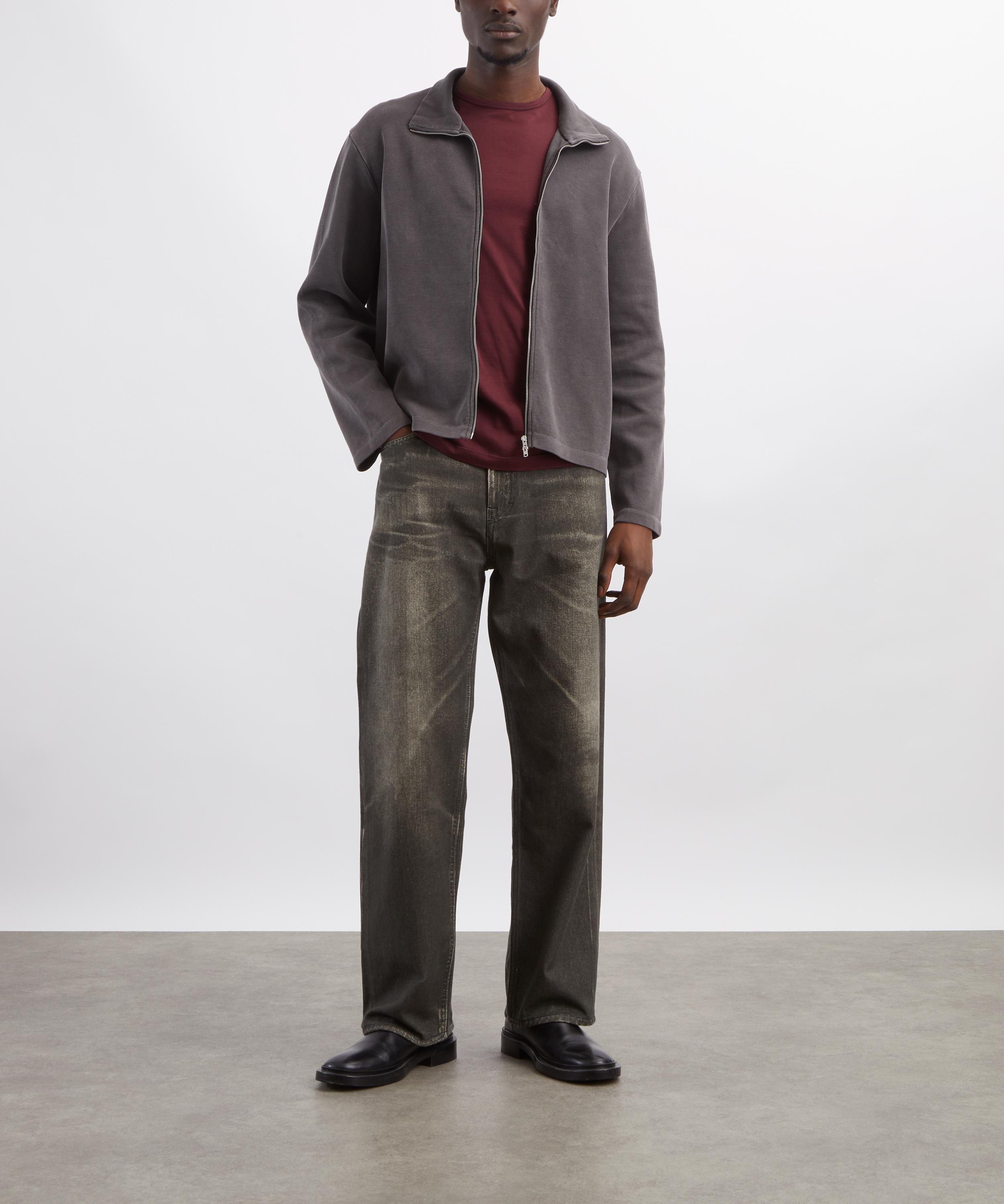 Our Legacy - Shrunken Full-Zip Sweatshirt image number 1