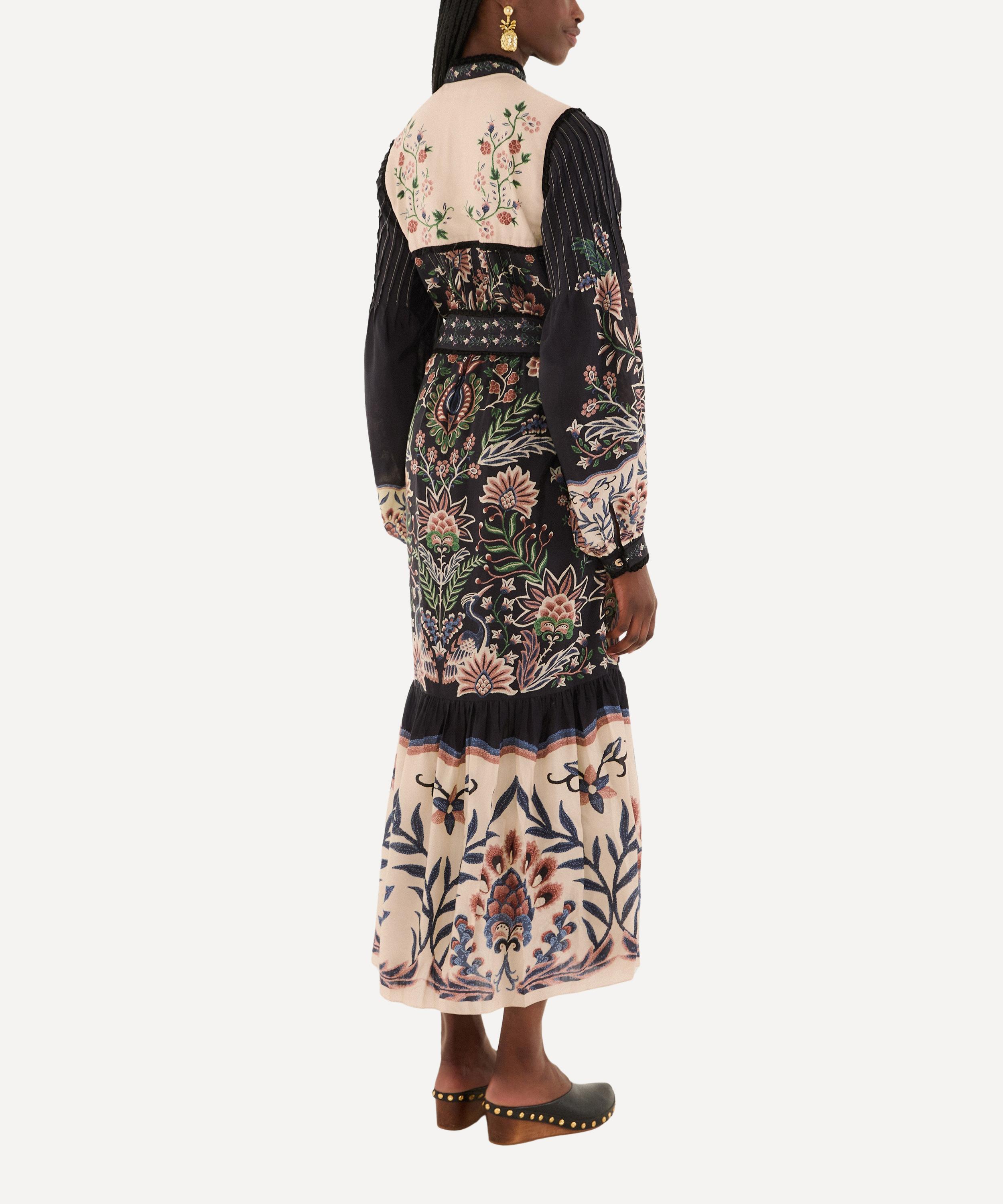 FARM Rio - Black Marvelous Garden Maxi Dress image number 1